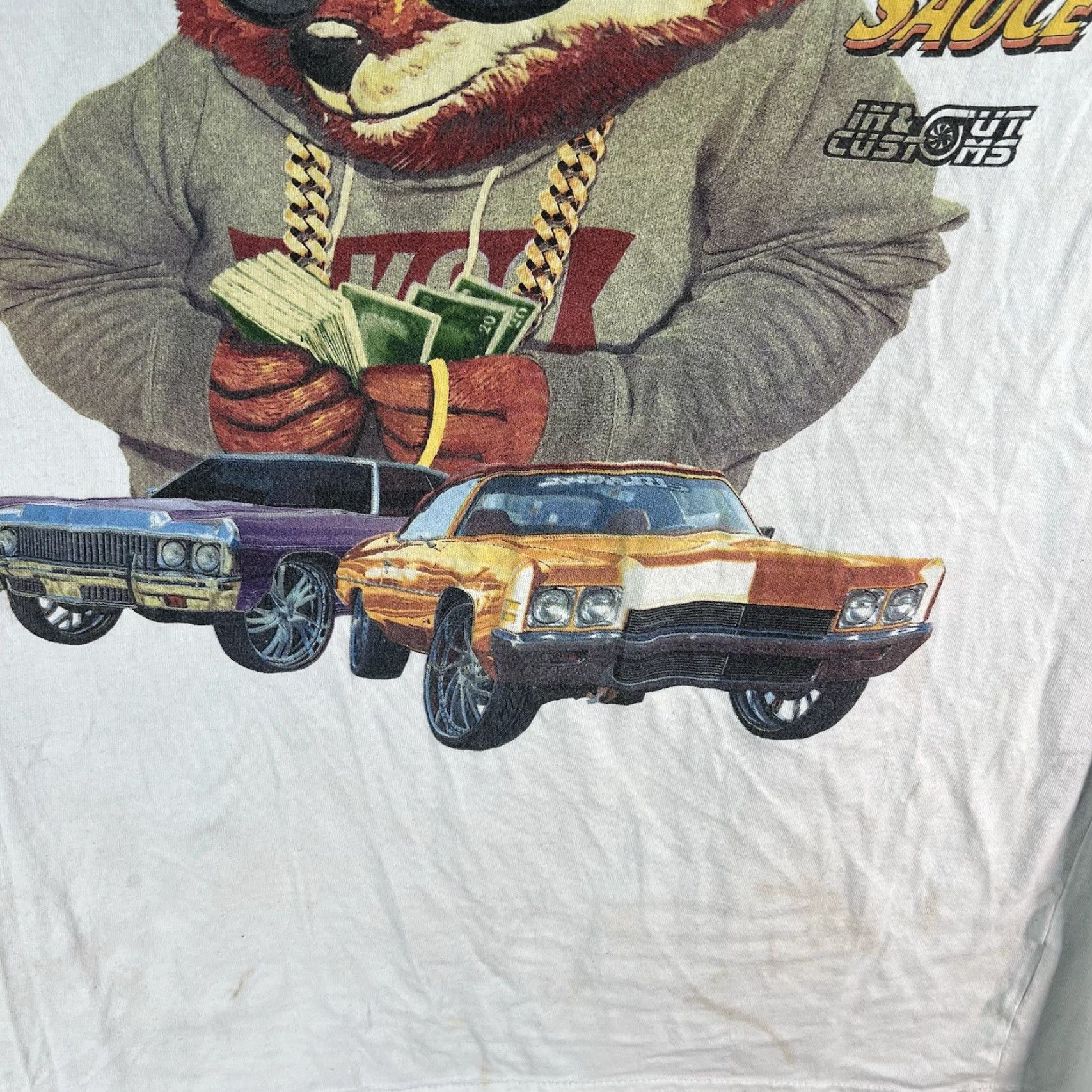 Vintage AKOO T-Shirt Mens Size 2XL White Car Custom Hip Hop Sportsman Crew Neck Short Sleeve Knit Cotton Shirt Vintage? No. Size US XXL / EU 58 / 5 - 3 Thumbnail
