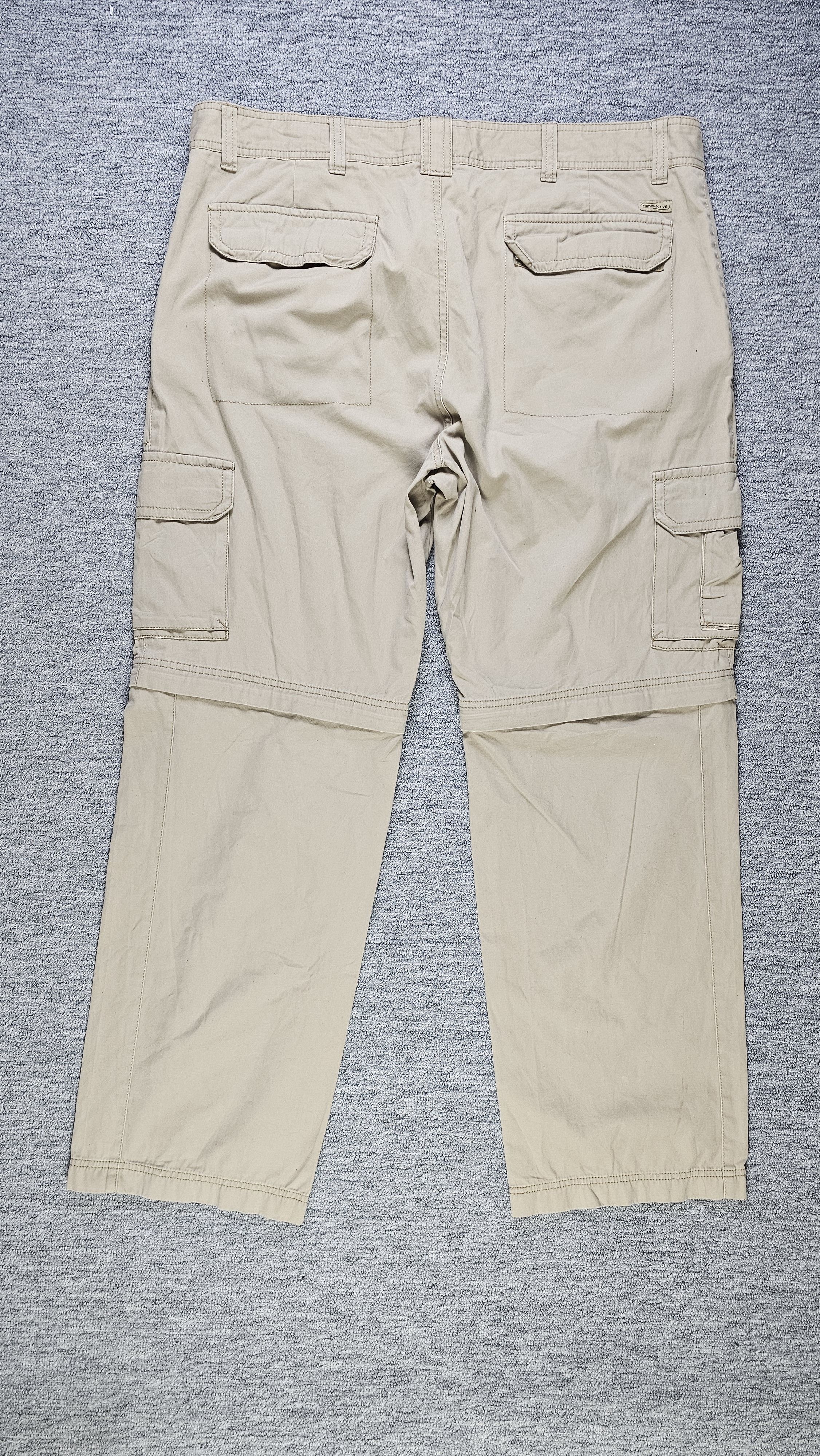 camel active Vintage Camel Active Zip-Off Convertible Cargo Pants Size US 40 / EU 56 - 3 Thumbnail