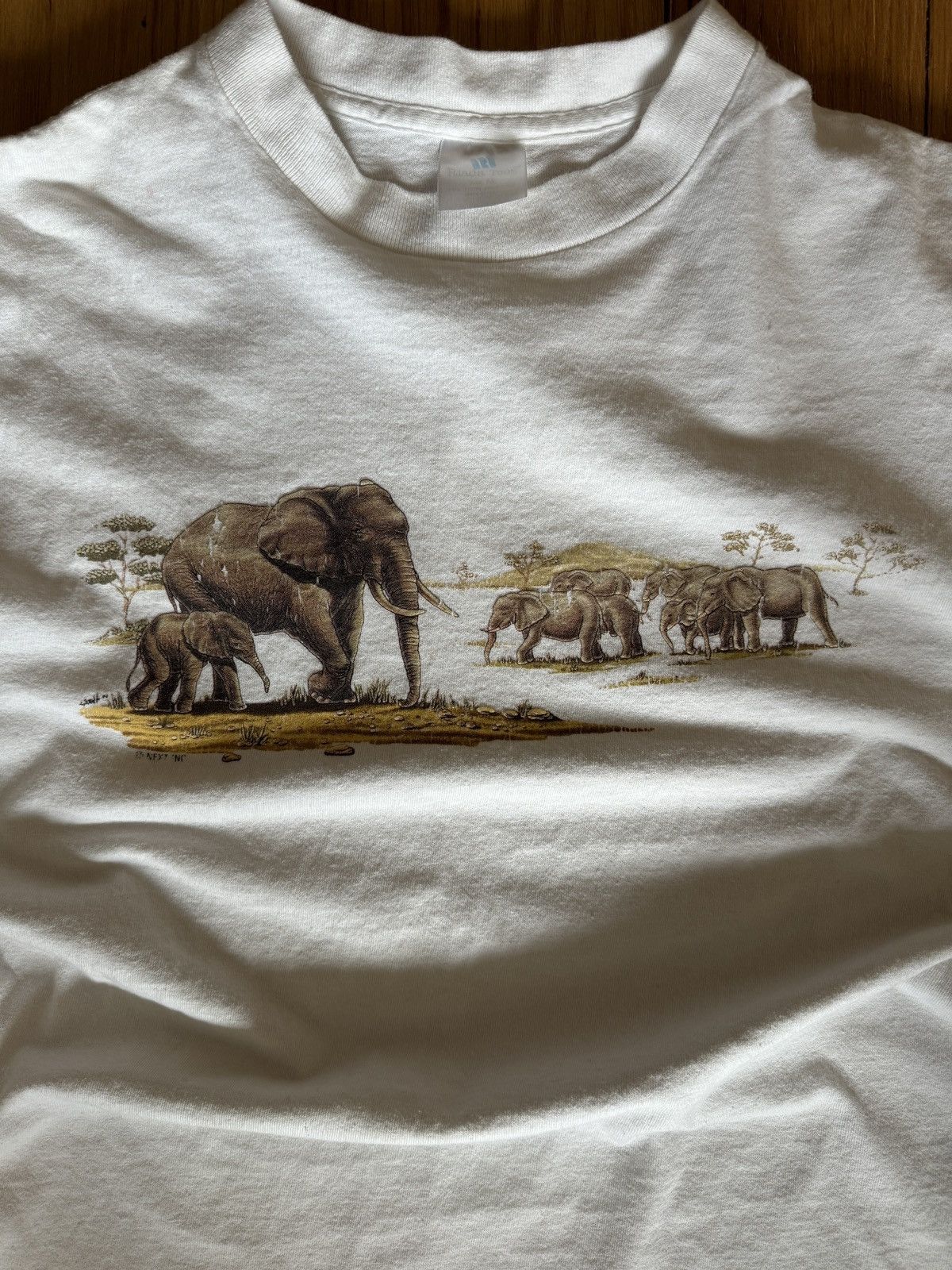 Vintage VINTAGE ELEPHANT TEE Size US S / EU 44-46 / 1 - 2 Thumbnail