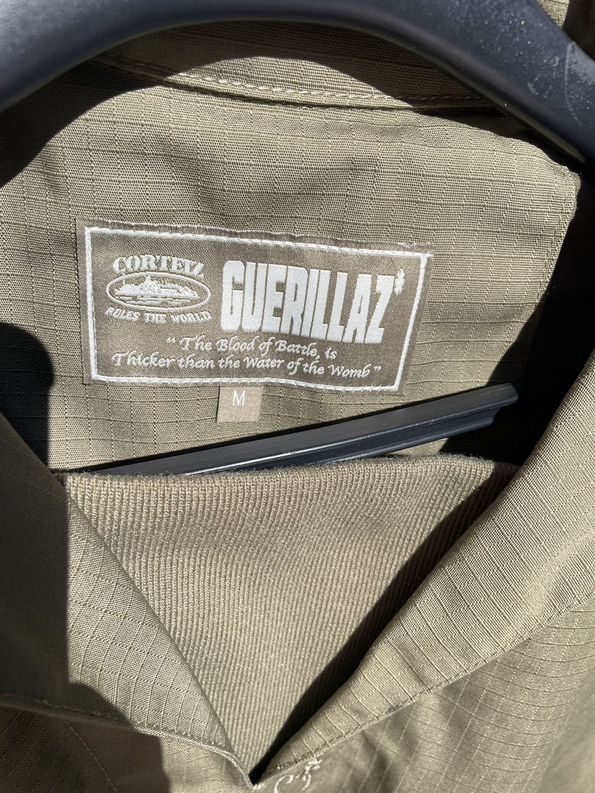 Corteiz Corteiz Guerilla drilltop Khaki Size US M / EU 48-50 / 2 - 6 Thumbnail