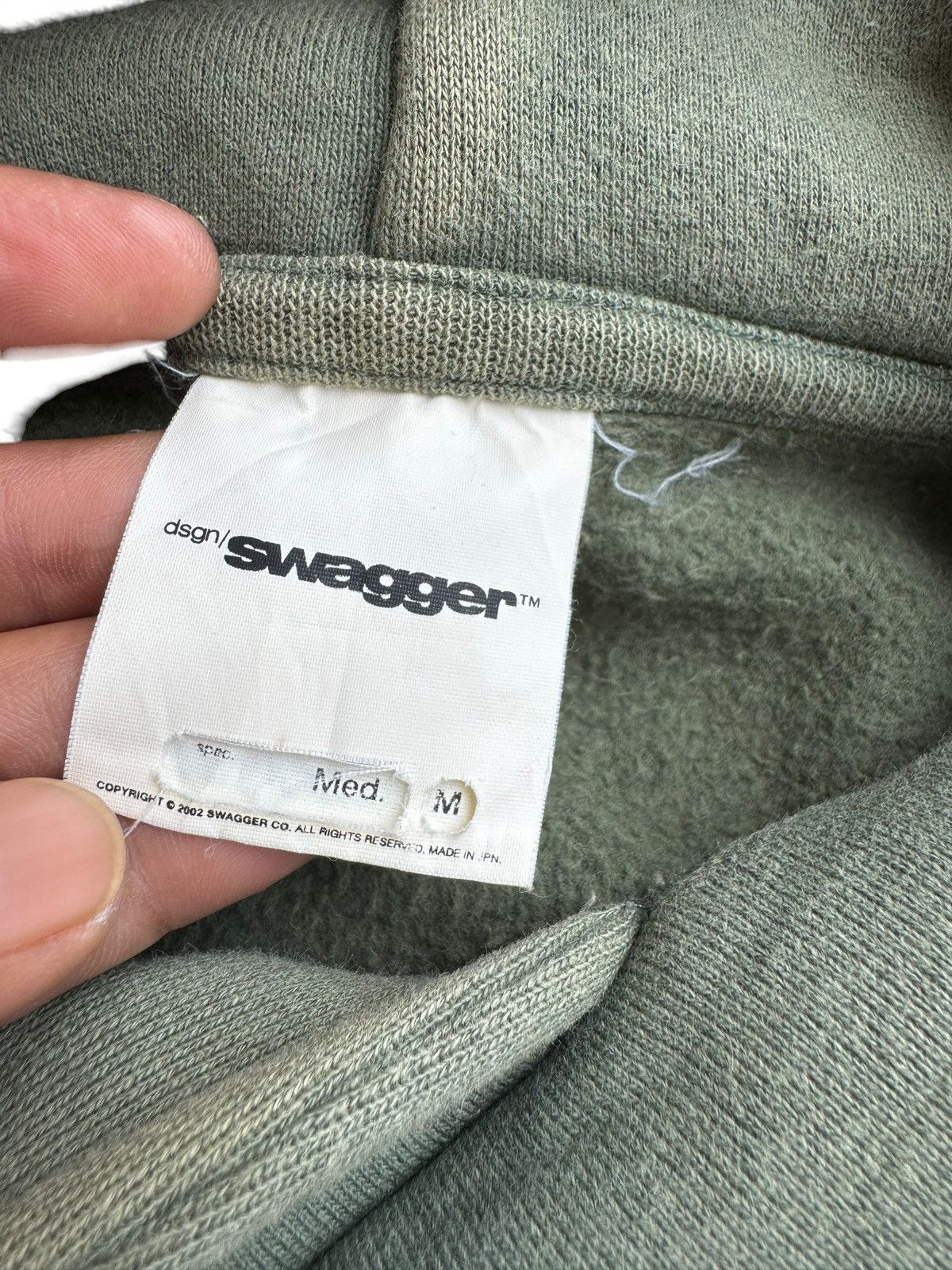 Japanese Brand × Swagger Vintage Japanese Brand Swagger Spellout Number Hoodie Size US M / EU 48-50 / 2 - 18 Thumbnail