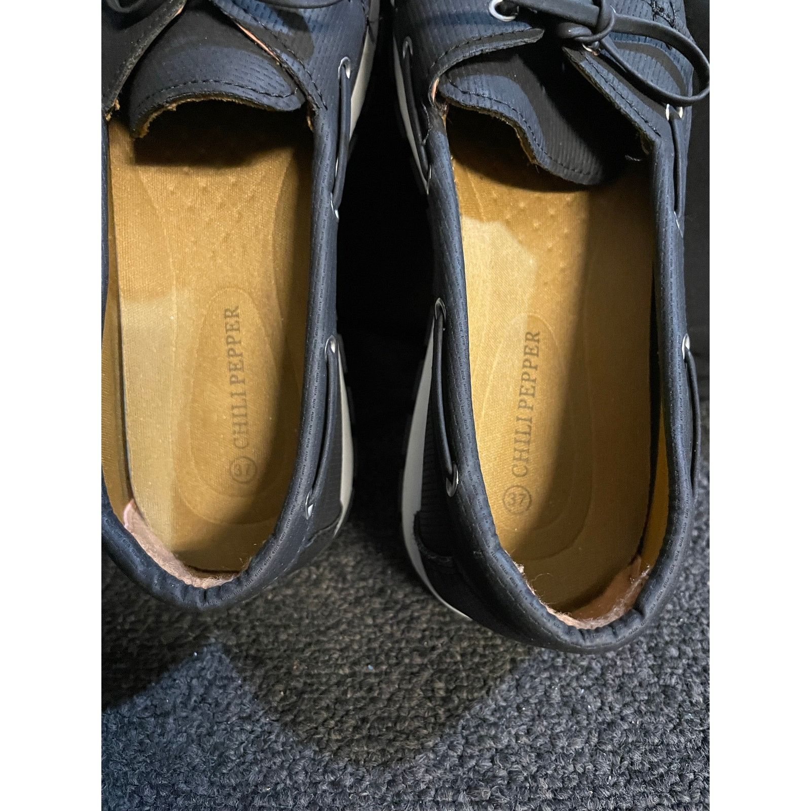 Other Chili Pepper Navy Boat Style Slip On Loafers Women’s 37 Size US 6.5 / IT 36.5 - 7 Thumbnail