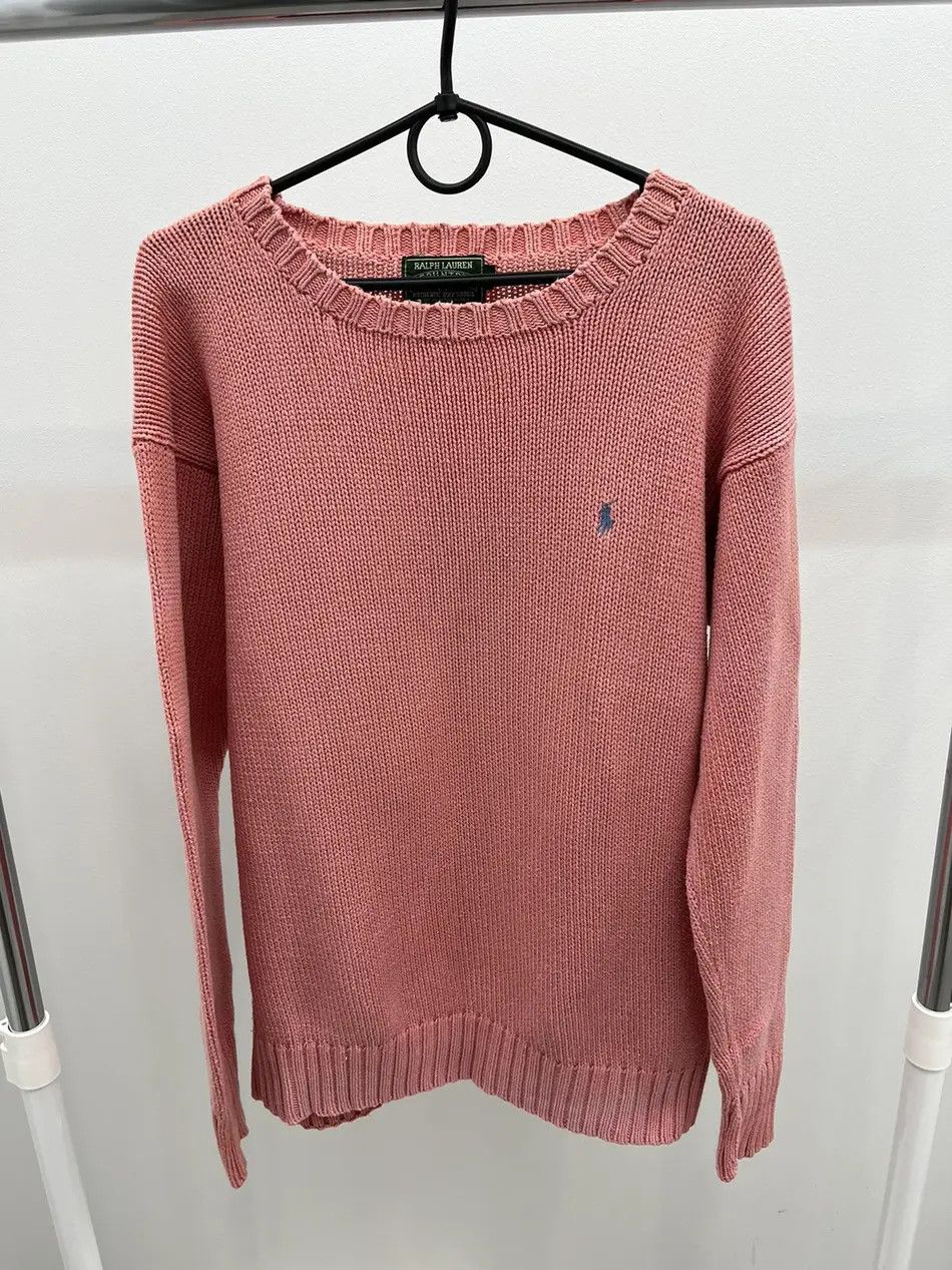 Polo Ralph Lauren Vintage Ralph Lauren Country Knit Crew Neck Sweater Size US M / EU 48-50 / 2 - 1 Thumbnail