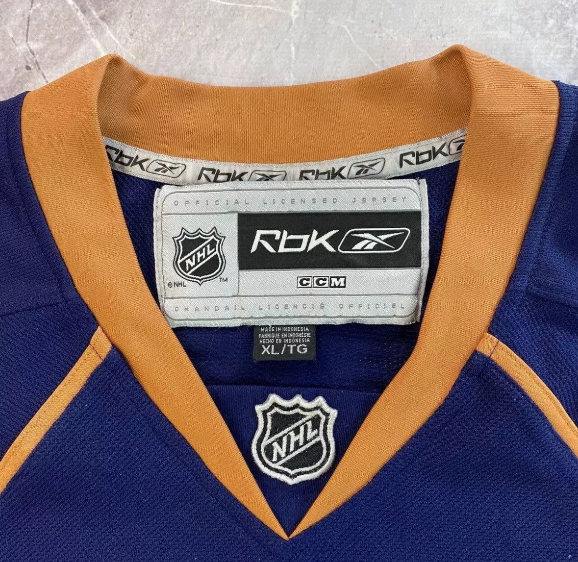 NHL × Reebok Sam Gagner Edmonton Oilers Blue Reebok Hockey Jersey Men XL Size US XL / EU 56 / 4 - 20 Thumbnail