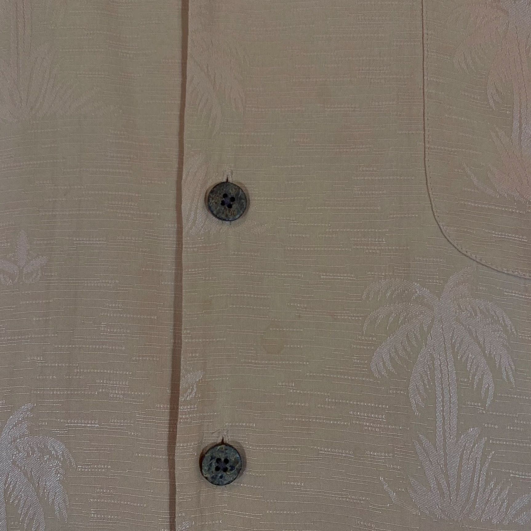 Tommy Bahama Tommy Bahama Shirt Mens XL Orange Floral Hawaiian Silk Button-Up S/S Casual Size US XL / EU 56 / 4 - 5 Thumbnail