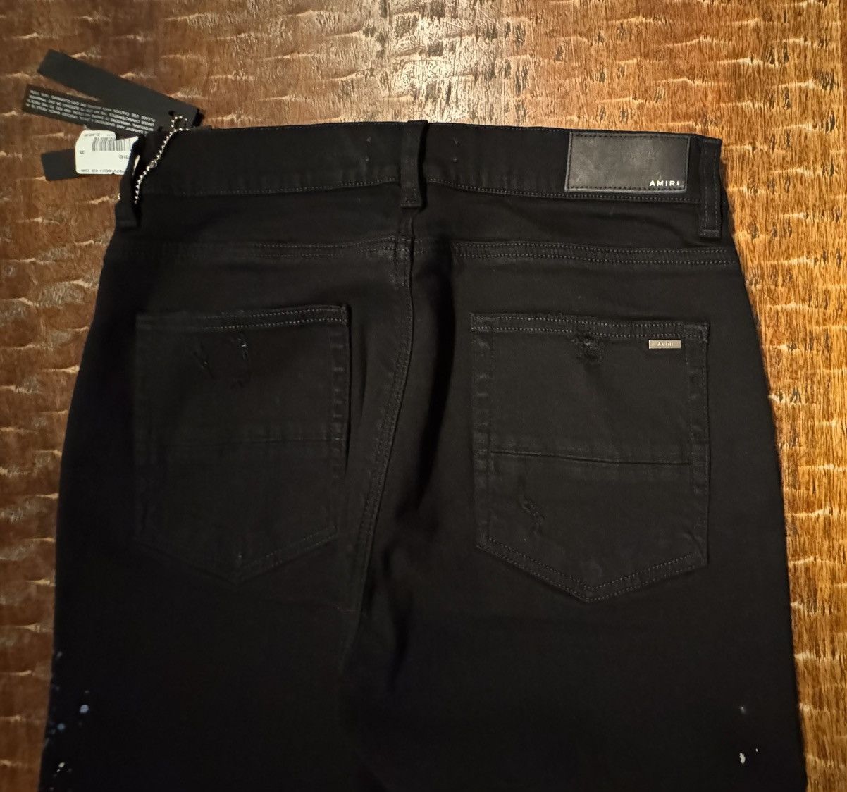 Amiri Crystal Painter Black Jeans 33 Size US 33 - 7 Thumbnail