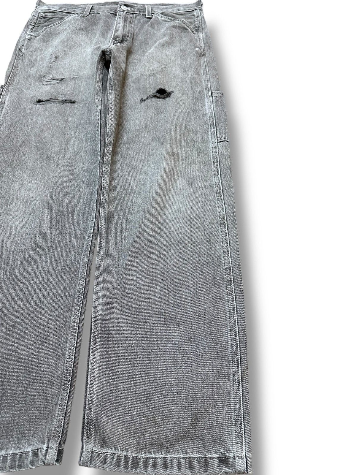 Levi's Vintage Clothing Vintage Levi’s Stayloose Baggy Carpenter Distressed Denim Size US 34 / EU 50 - 4 Thumbnail