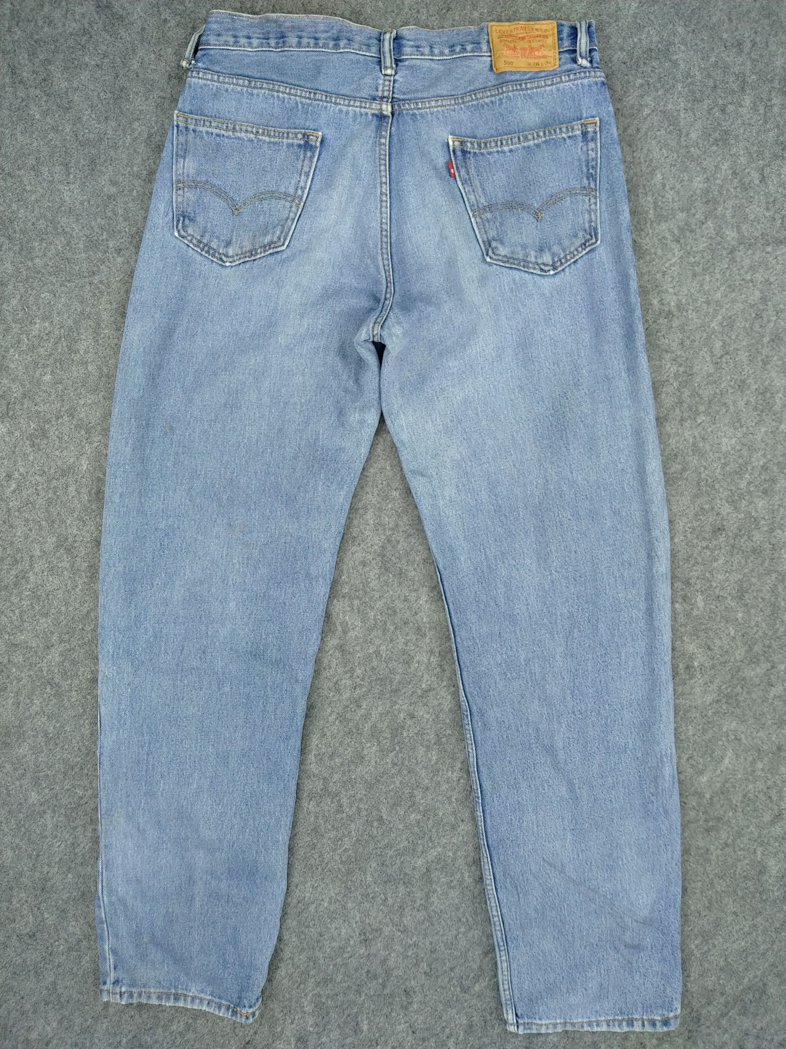 Levi's Light Wash Vintage Levi's 550 Denim 36x34 -JN161 Size US 36 / EU 52 - 2 Thumbnail
