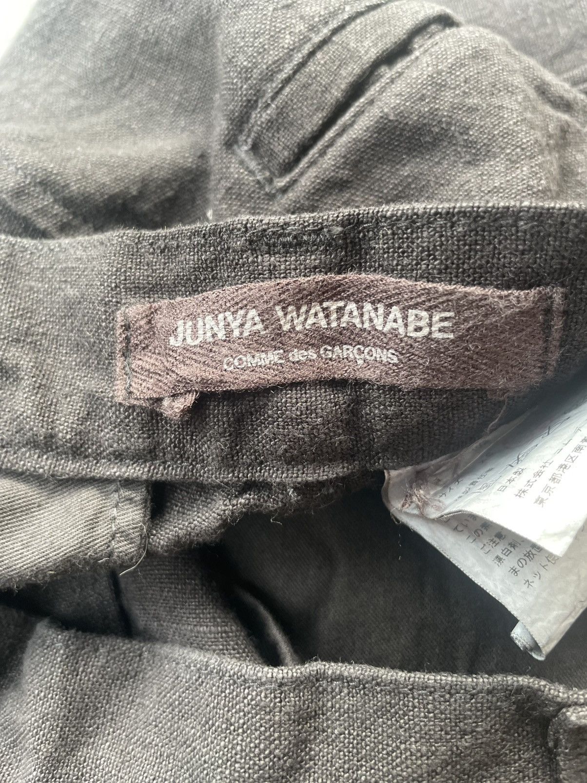 Junya Watanabe Junya Watanabe Comme Des Garcons Linen Baggy Trouser Size 27" / US 4 / IT 40 - 12 Thumbnail