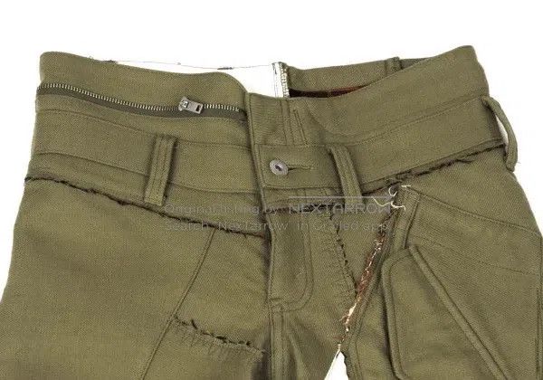 Junya Watanabe Junya Watanabe size XS Green vintage design sense trousers Size US 27 - 4 Thumbnail