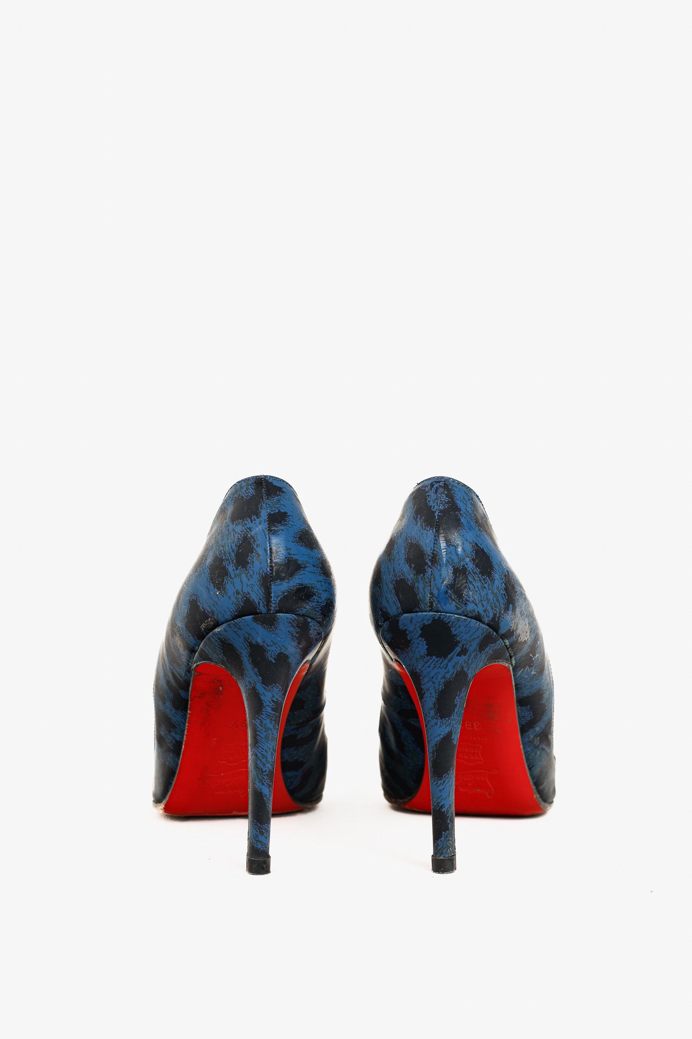 Christian Louboutin Christian Louboutin Pigalle 100 Leopard Pointed-Toe Pumps Size US 9 / IT 39 - 3 Thumbnail