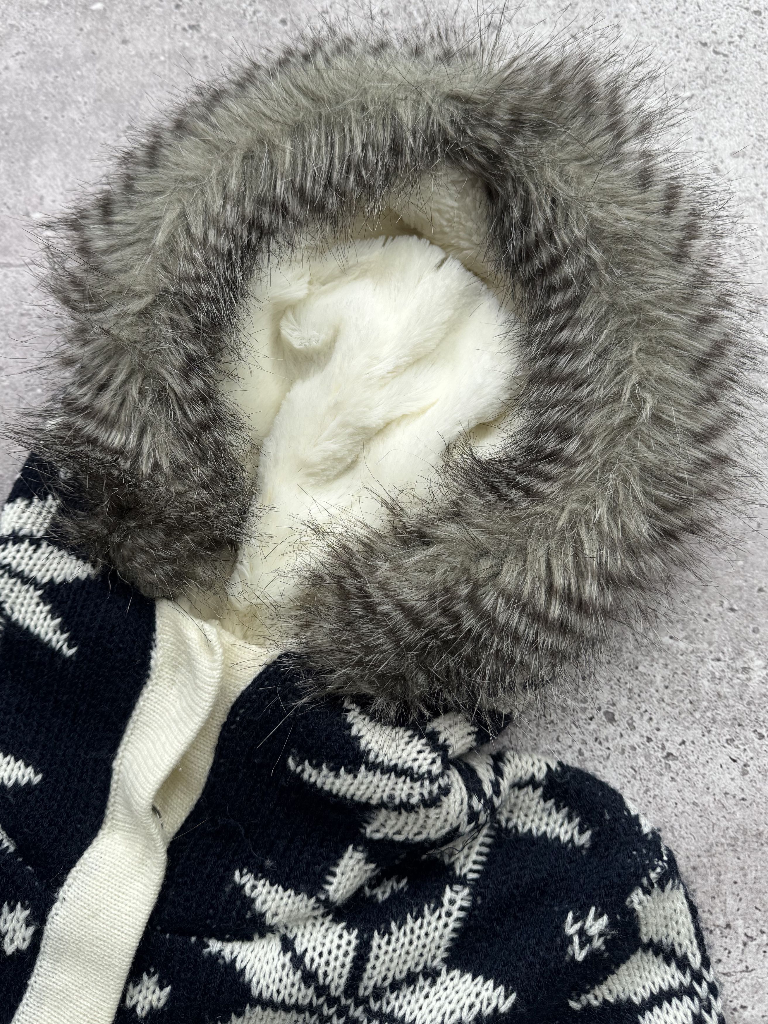 Japanese Brand Vintage Hoodie With Faux Fur C559(V30) Size M / US 6-8 / IT 42-44 - 4 Thumbnail