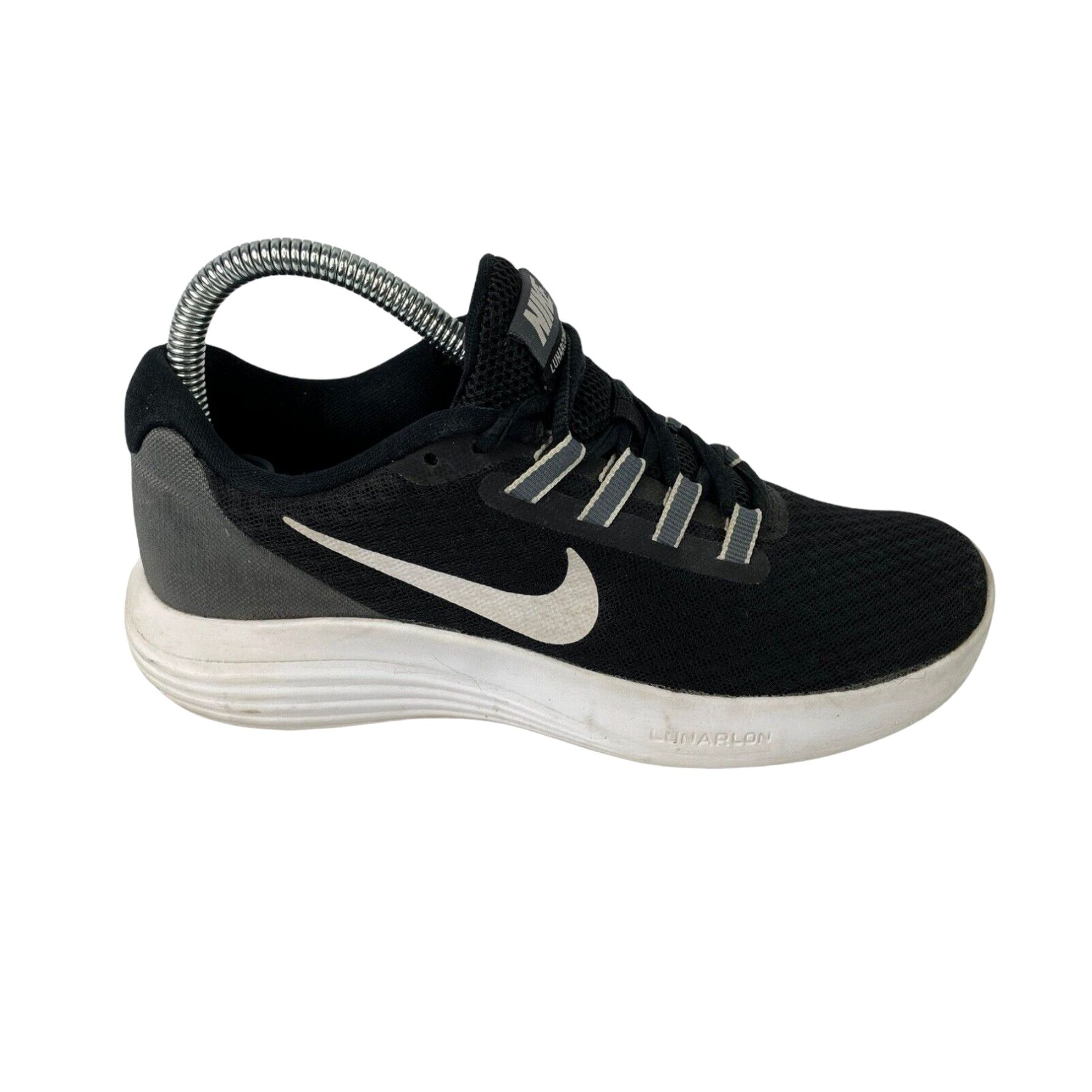 Nike Womens Black and White Nike Lunar Converge Running Trainers in Size 6.5 with Stylish Design 852469 001 Grailed