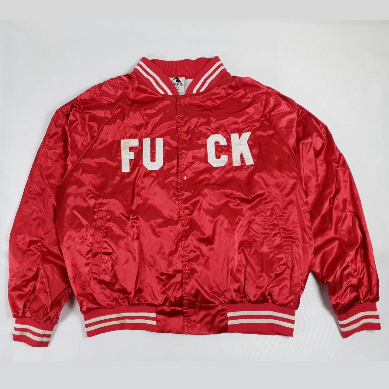 Fuck The Population FTP F*CK Varsity Jacket (2024) Size US XL / EU 56 / 4 - 1 Thumbnail