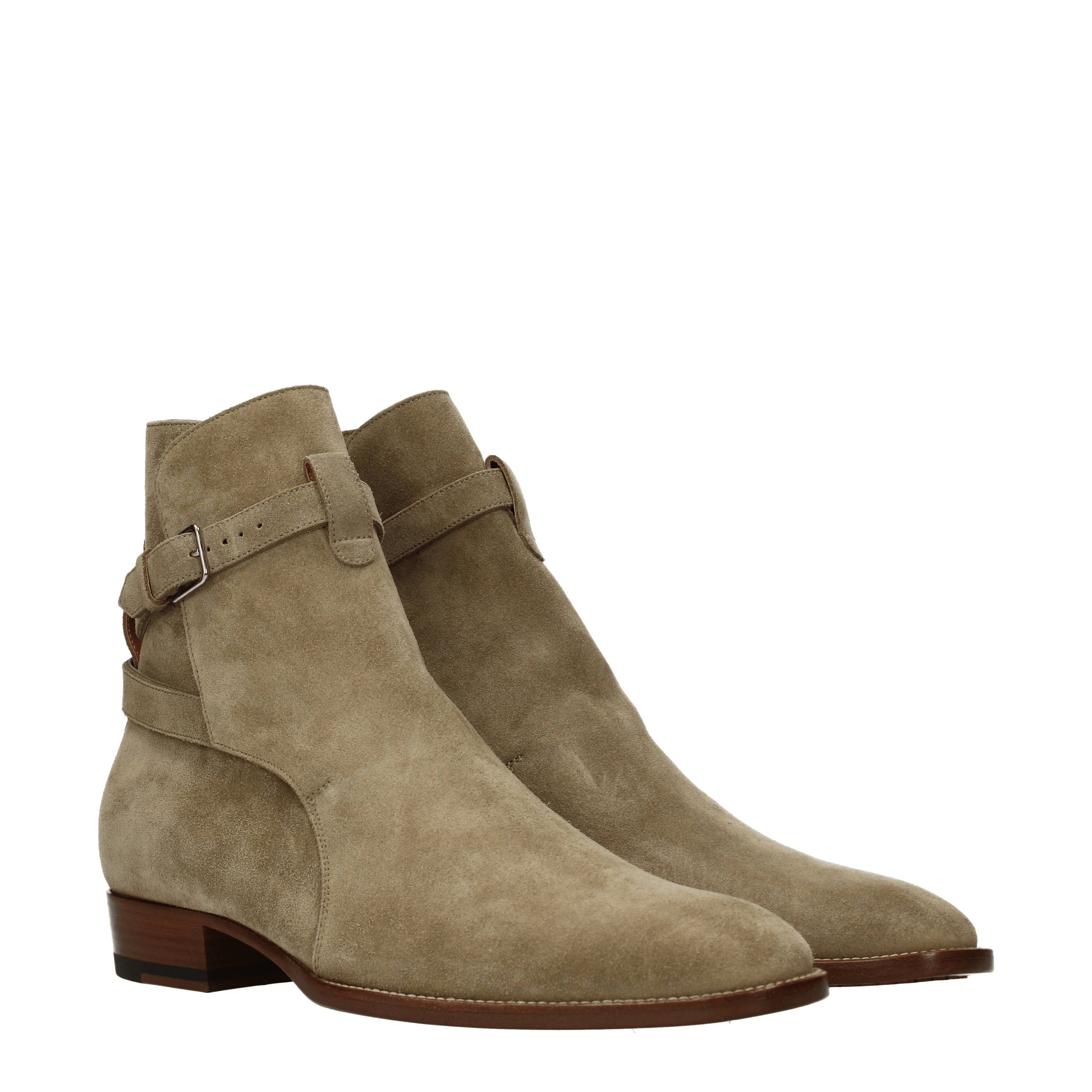 Saint Laurent Paris Ankle Boots in Suede Size US 6.5 / EU 39-40 - 1 Thumbnail