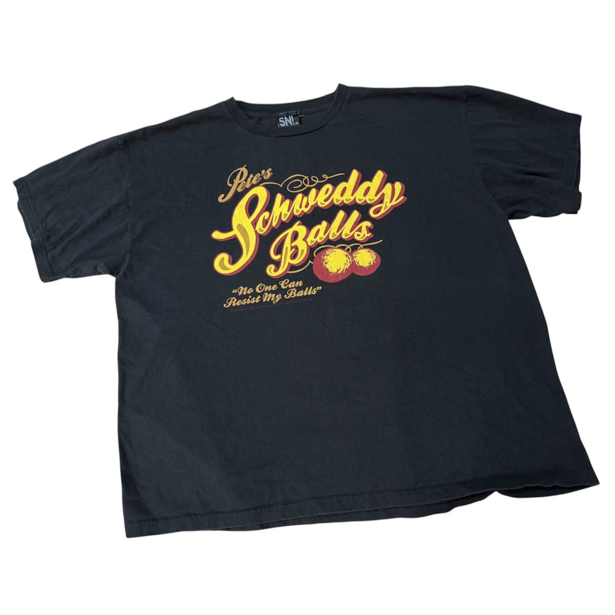 Vintage Vintage 00s SNL Pete’s Schweddy Balls 2006 T-Shirt Size XXL Size US XXL / EU 58 / 5 - 1 Thumbnail