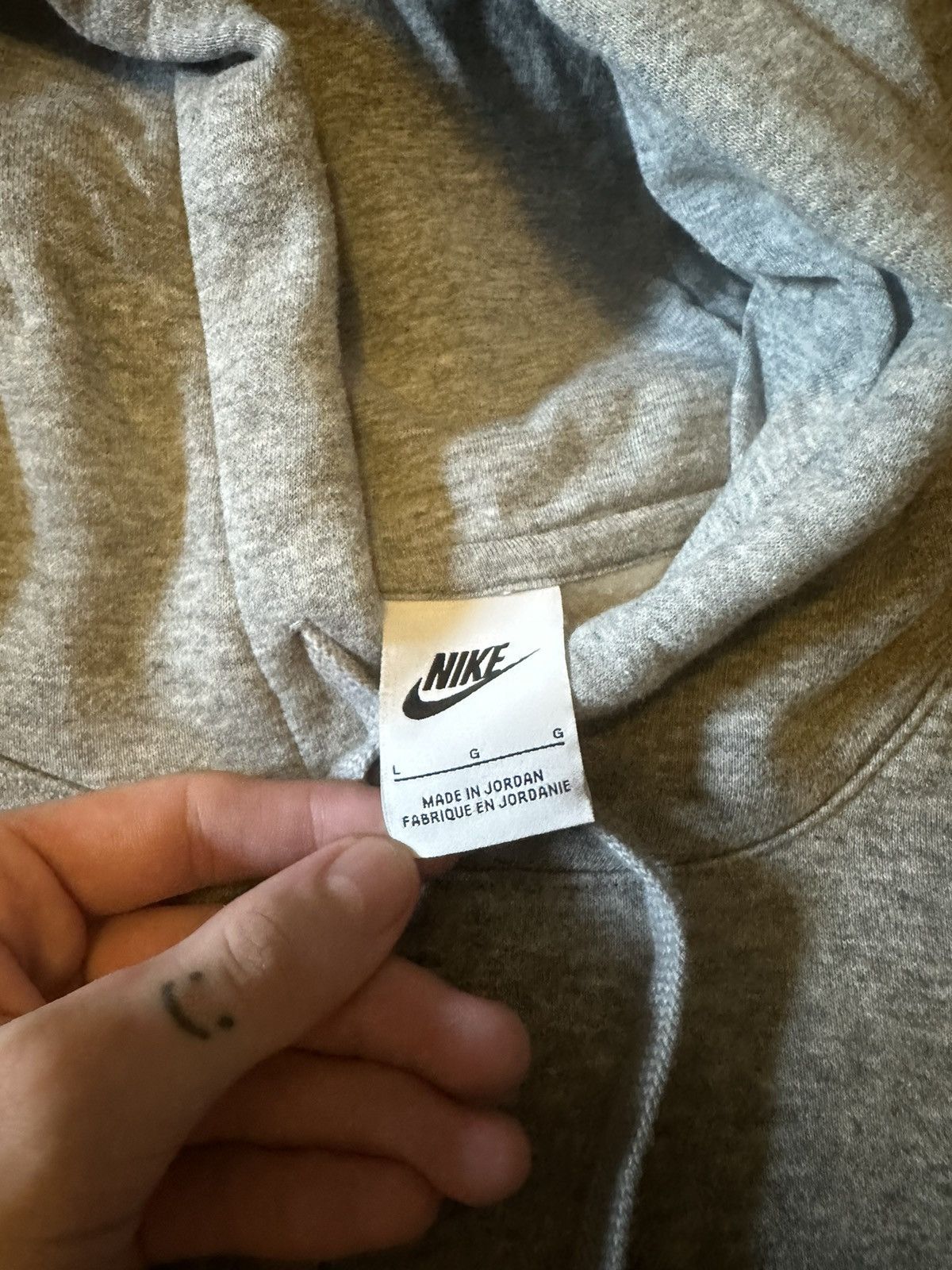 Nike Nike Hoodie Gray Size US L / EU 52-54 / 3 - 3 Thumbnail
