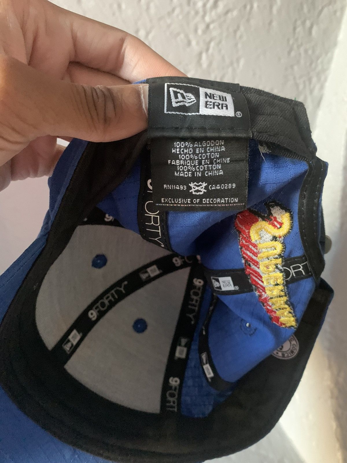 DC Comics × New Era Superman 9TWENTY New Era dad hat Size ONE SIZE - 4 Thumbnail