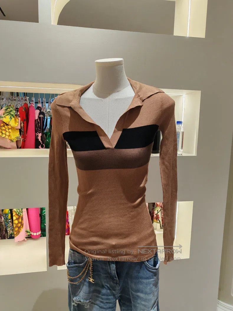 Fendi Fendi Silk Knit Top Size XS / US 0-2 / IT 36-38 - 1 Thumbnail