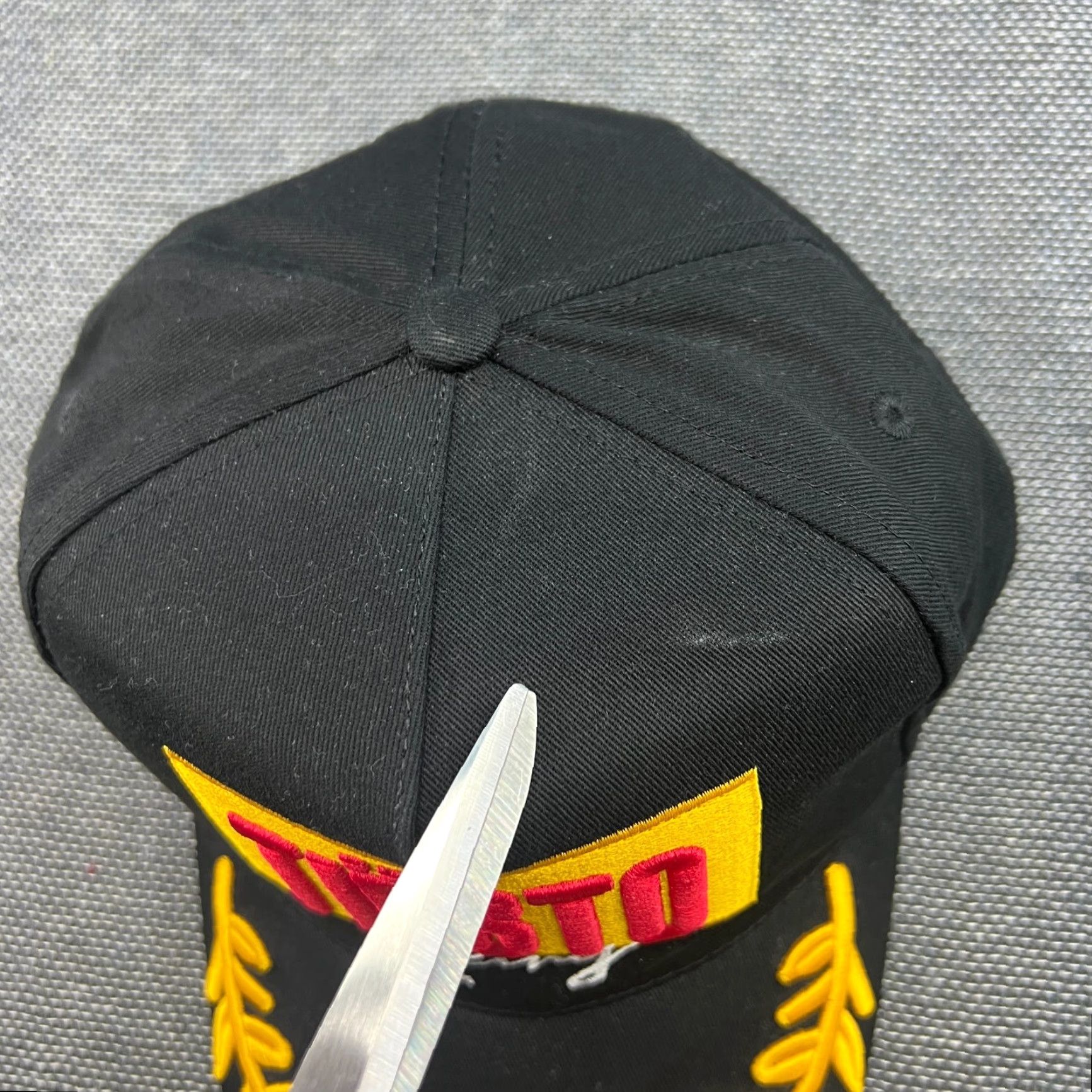 Poler Rockstar TIESTO DJ Racing Black Hat Cap Adjustable Back Baseball Cap Unisex Adults One Size Size ONE SIZE - 2 Thumbnail