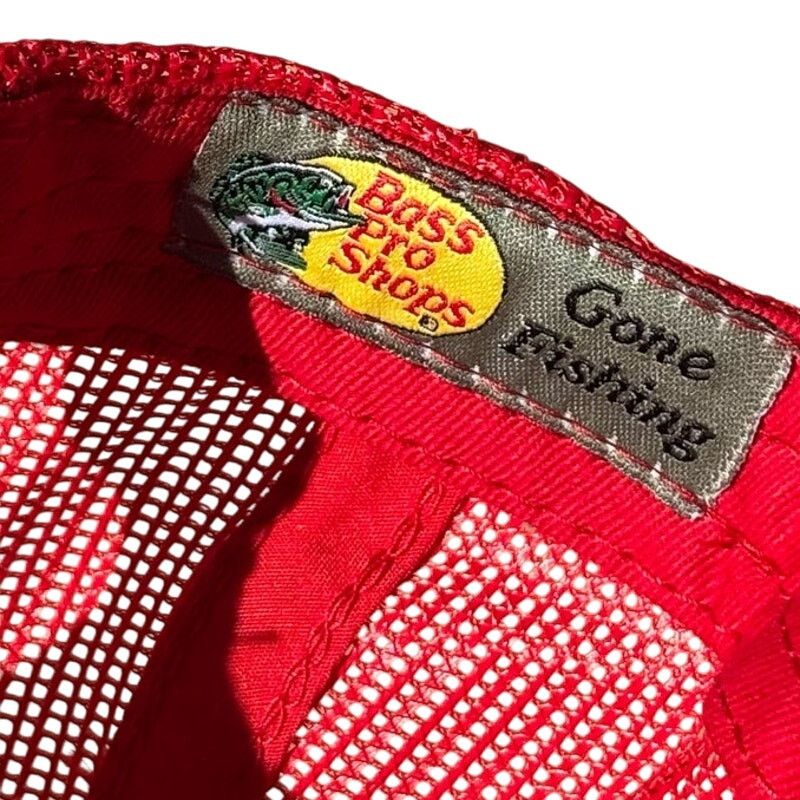 Bass Pro Shops Red Bass Pro Shops Men's Hat Size ONE SIZE - 4 Thumbnail
