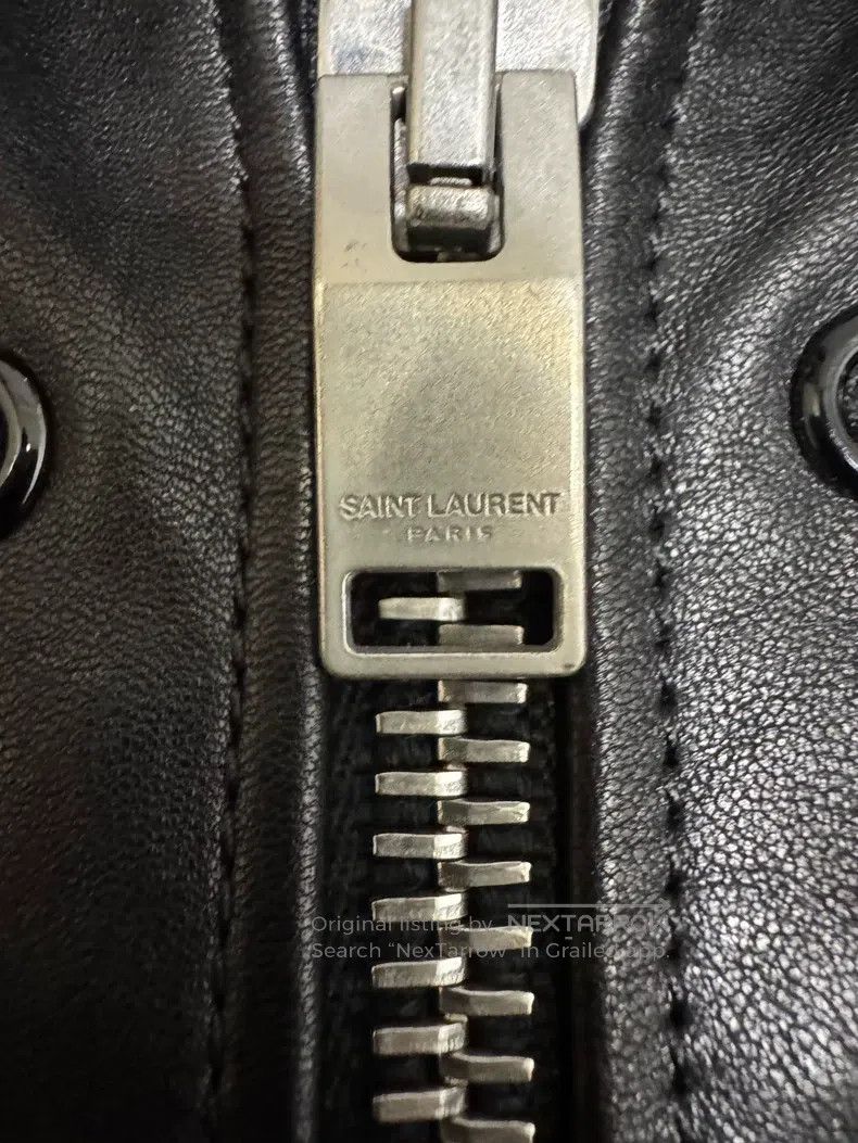 Saint Laurent Paris Saint Laurent Paris Collectible Leather Jacket Size US S / EU 44-46 / 1 - 5 Thumbnail