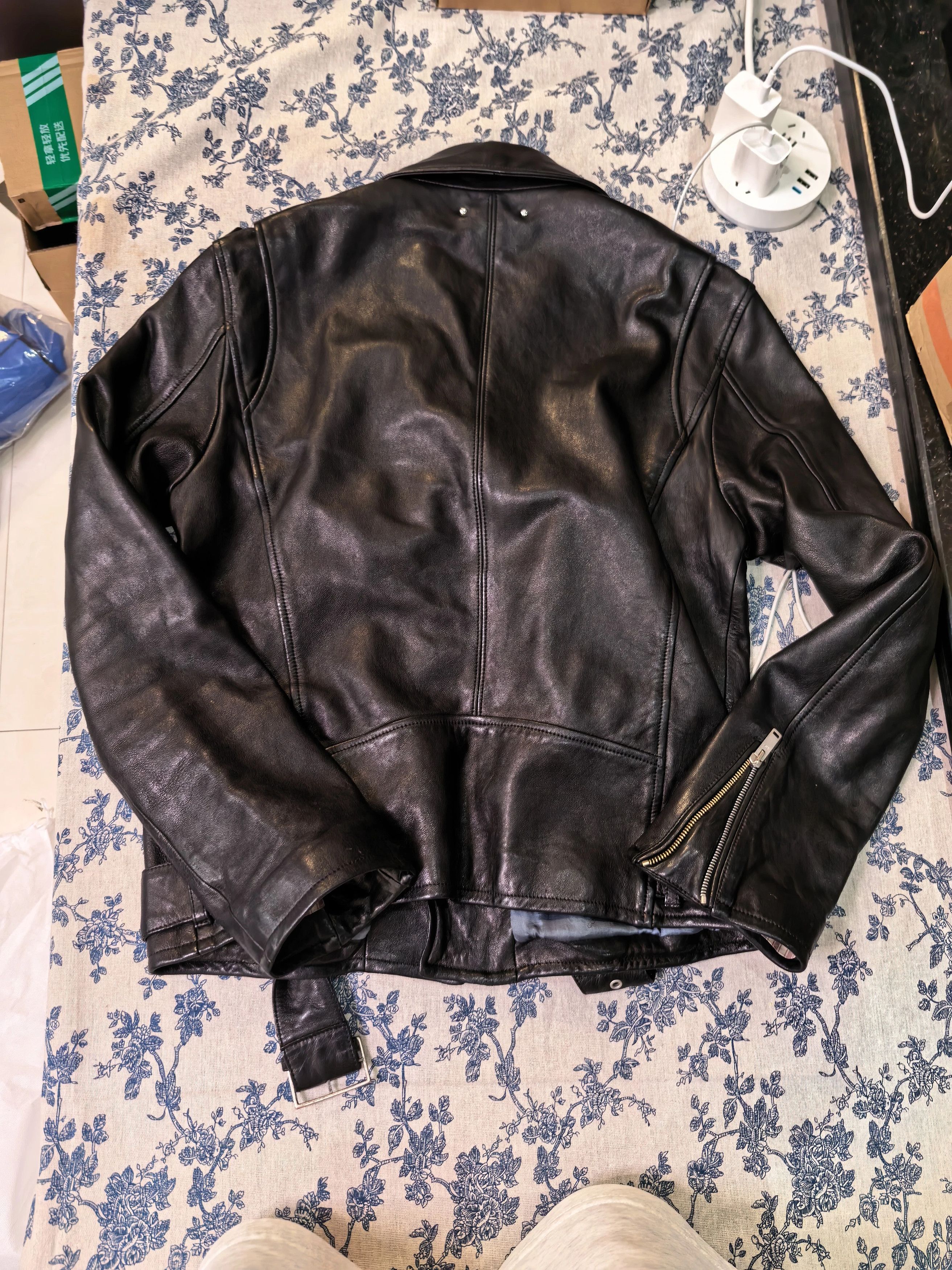 Golden Goose Golden Goose GG Italian Lambskin Moto Jacket 50 Size US M / EU 48-50 / 2 - 8 Thumbnail