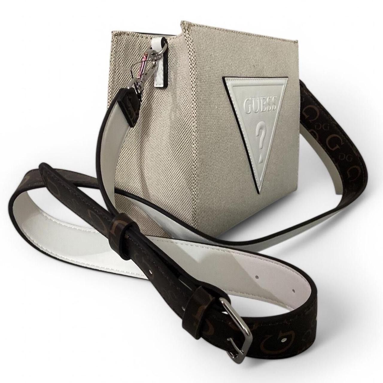 Guess Guess PANYA Tote Bag Canvas Logo Authentic New With Tags Size ONE SIZE - 2 Thumbnail