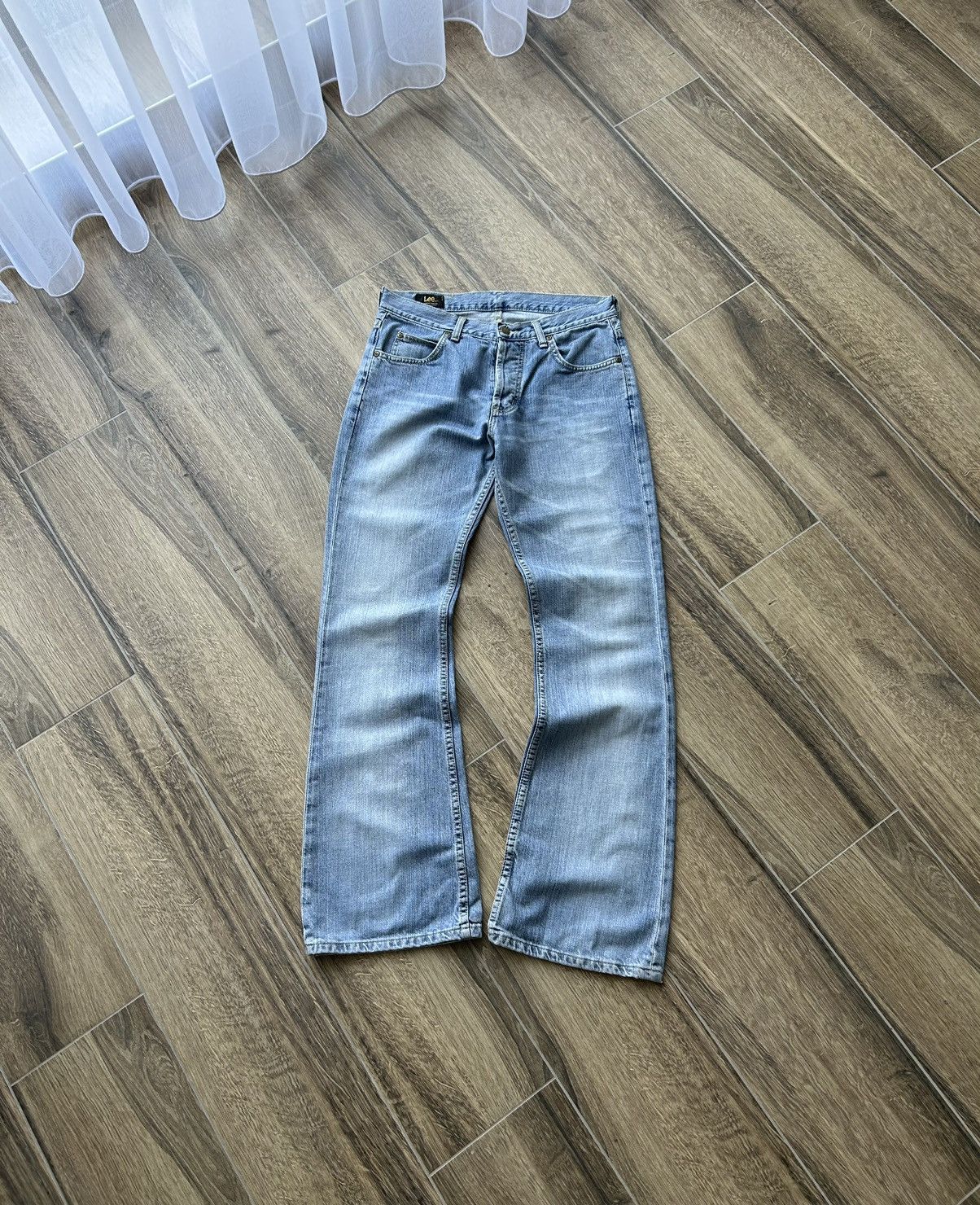 Lee × Vintage ⛔️Last Drop⛔️Vintage Lee Riders Flared jeans 2000s Size US 32 / EU 48 - 1 Thumbnail