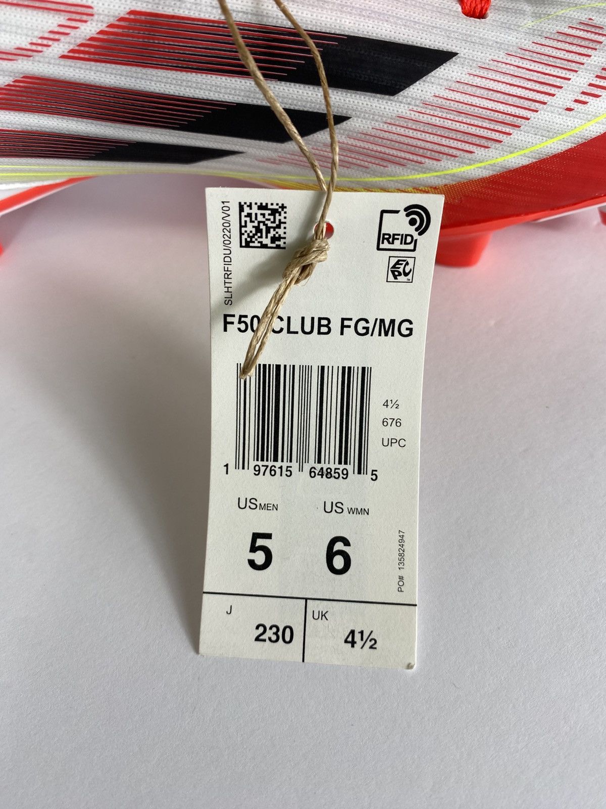 Adidas ADIDAS F50 Club FG/MG Cleats Men Size 5 Women Size 6 Size US 5 / EU 37 - 6 Thumbnail