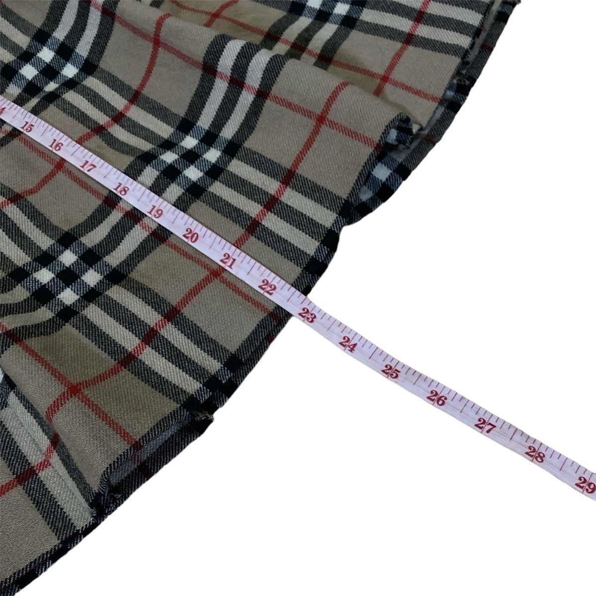 Burberry × Vintage Vintage 70s-80s Burberrys Nova Check Pleated Skirt Size 24" / US 00 / IT 34 - 15 Thumbnail