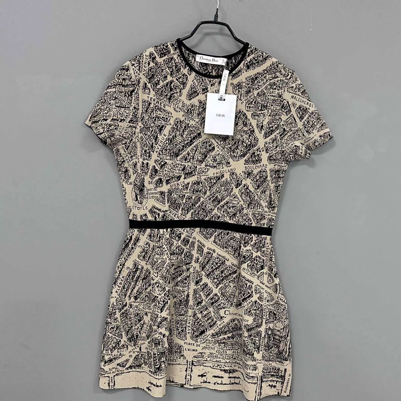 Dior Dior Paris Map Knit Dress Size 40 Size M / US 6-8 / IT 42-44 - 1 Thumbnail