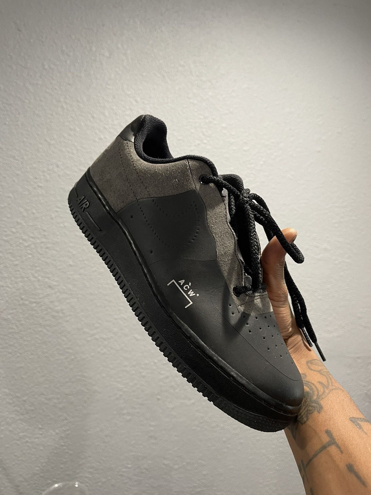 A-COLD-WALL* × Nike Nike x A Cold Wall Air Force 1 Low SZ 8.5 Size US 8.5 / EU 41-42 - 3 Thumbnail