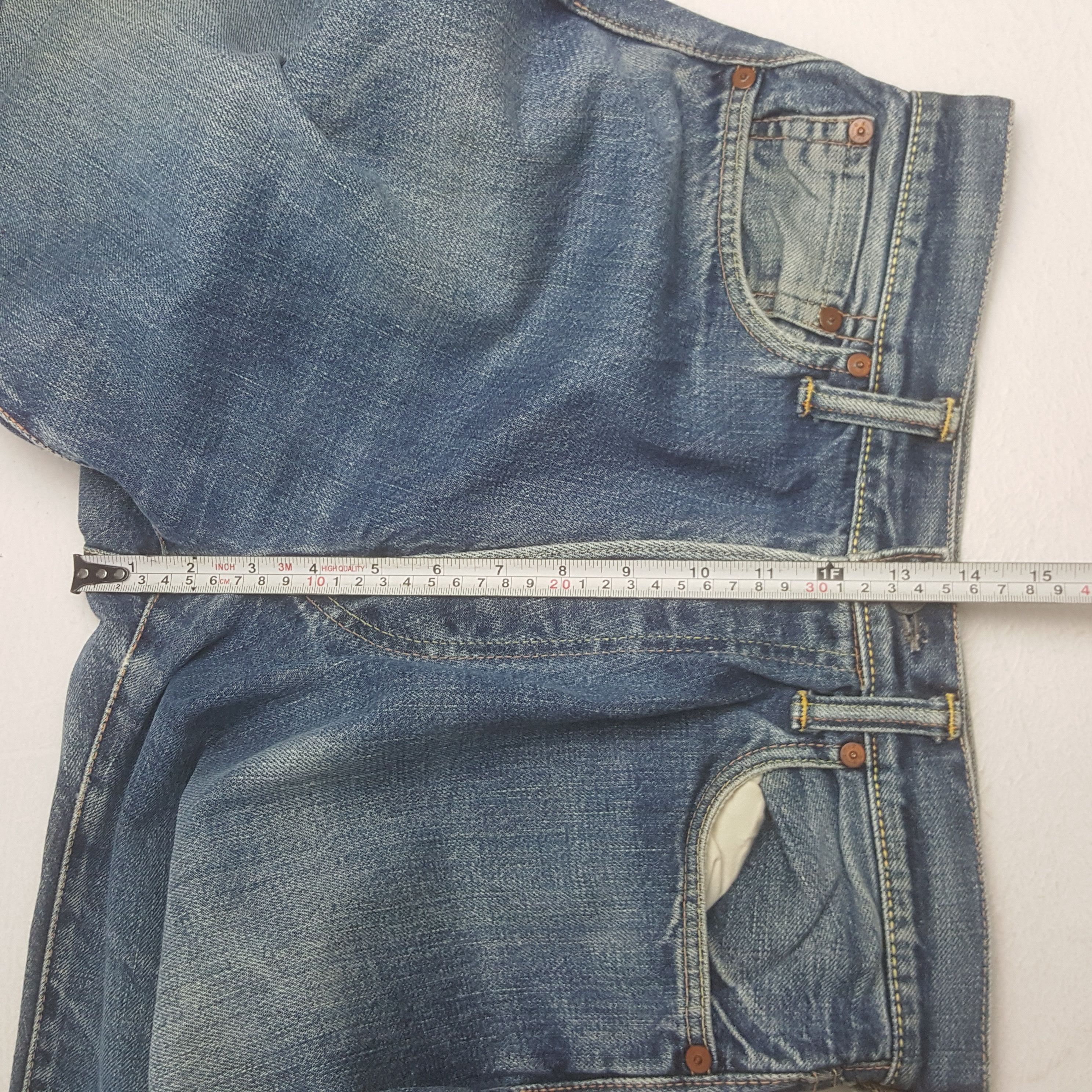 Evisu × Japanese Brand Vintage Evisu Selvedge Custom Daicock Red Art Denim Jeans Size US 29 - 8 Thumbnail