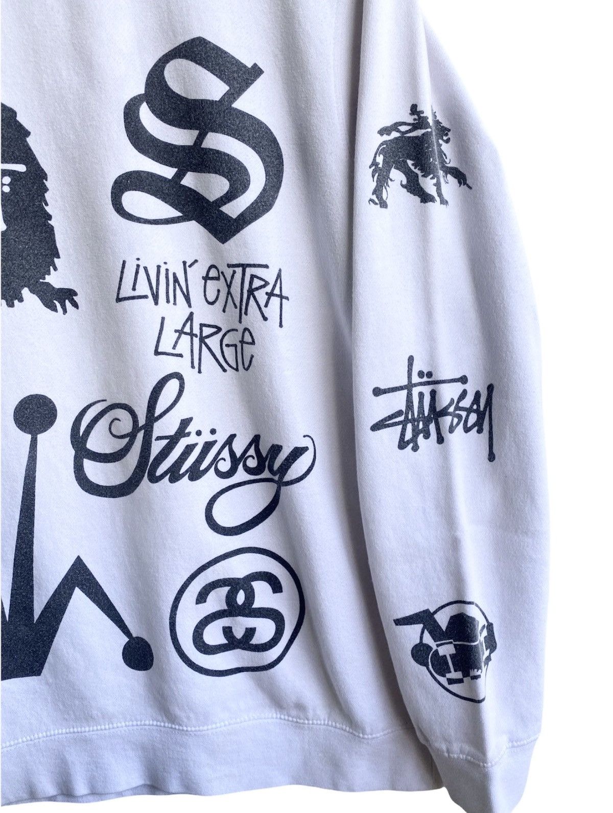 Stussy Stussy all logo eightball sweatshirt Size US M / EU 48-50 / 2 - 5 Thumbnail