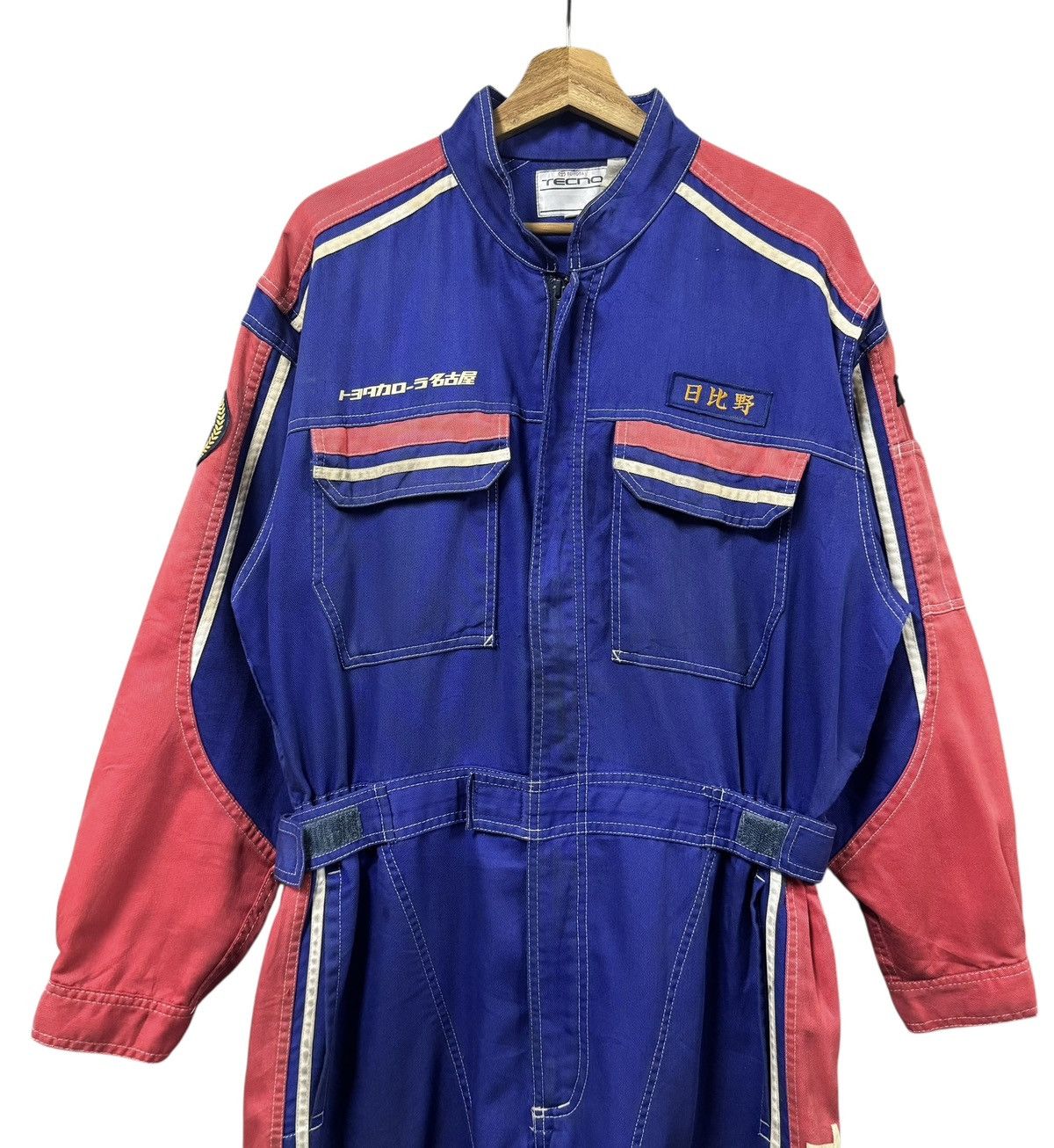 Sports Specialties Vtg🔥Toyota Corola Tecno Racing Team Uniform Coverall Jacket Size US 36 / EU 52 - 3 Thumbnail