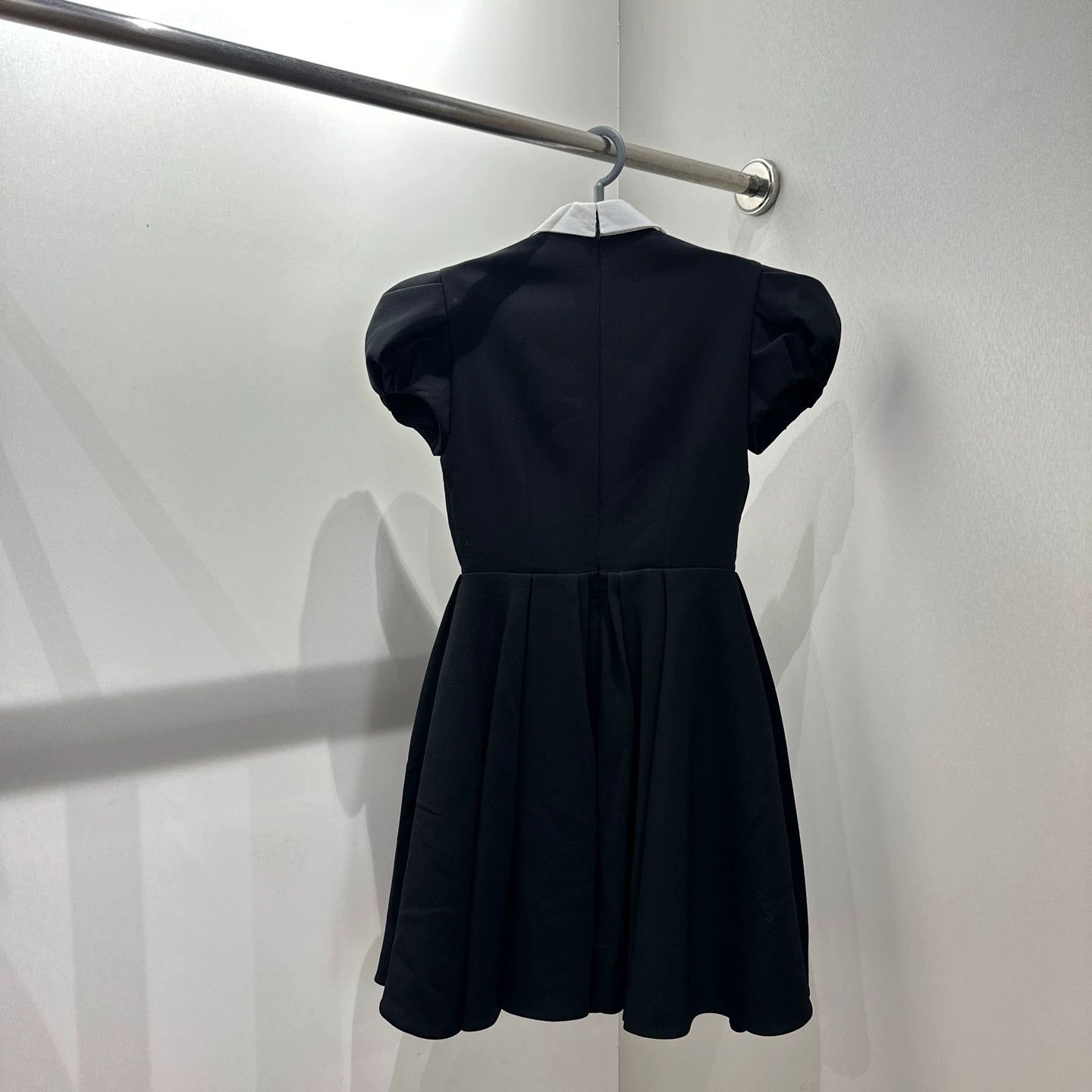 Christian Dior Monsieur CD mar460 collared colorblock short-sleeve wool dress 34 Size XS / US 0-2 / IT 36-38 - 2 Thumbnail