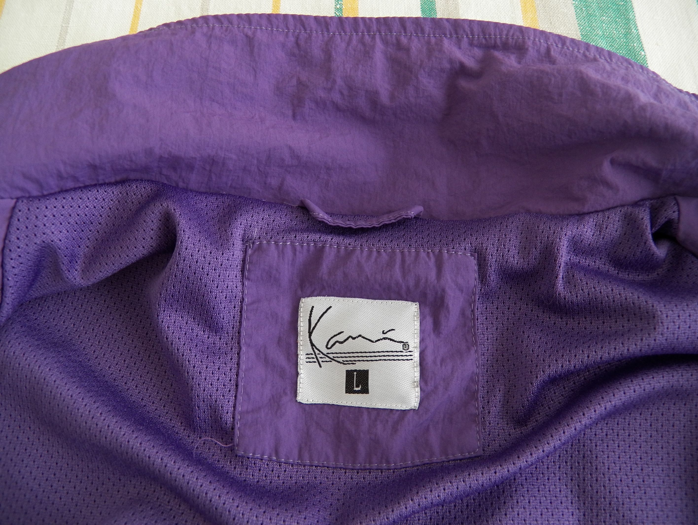 Karl Kani Kani Track Jacket MENS Size L Nylon Zip Windbreaker Hip Hop Size US L / EU 52-54 / 3 - 5 Thumbnail