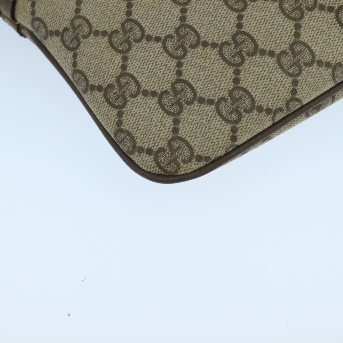Gucci GUCCI GG Supreme Web Sherry Line Shoulder Bag Beige 904 02 Size ONE SIZE - 11 Thumbnail