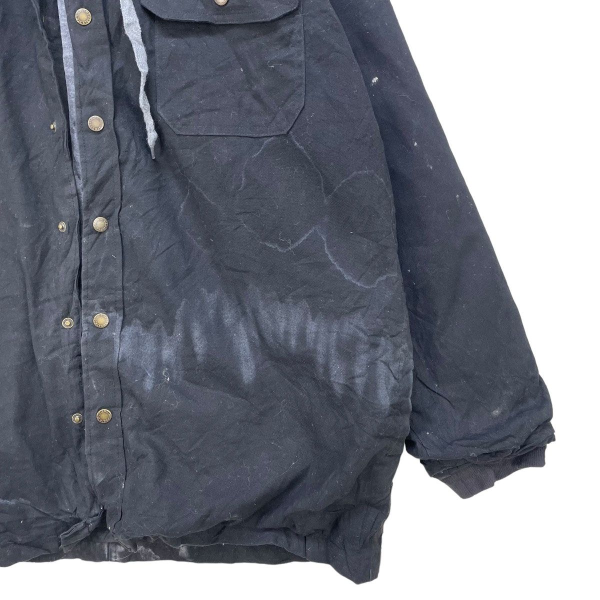 Dickies × Vintage Trashed Workwear Jacket Dickies Hoody Painting Size US XL / EU 56 / 4 - 5 Thumbnail