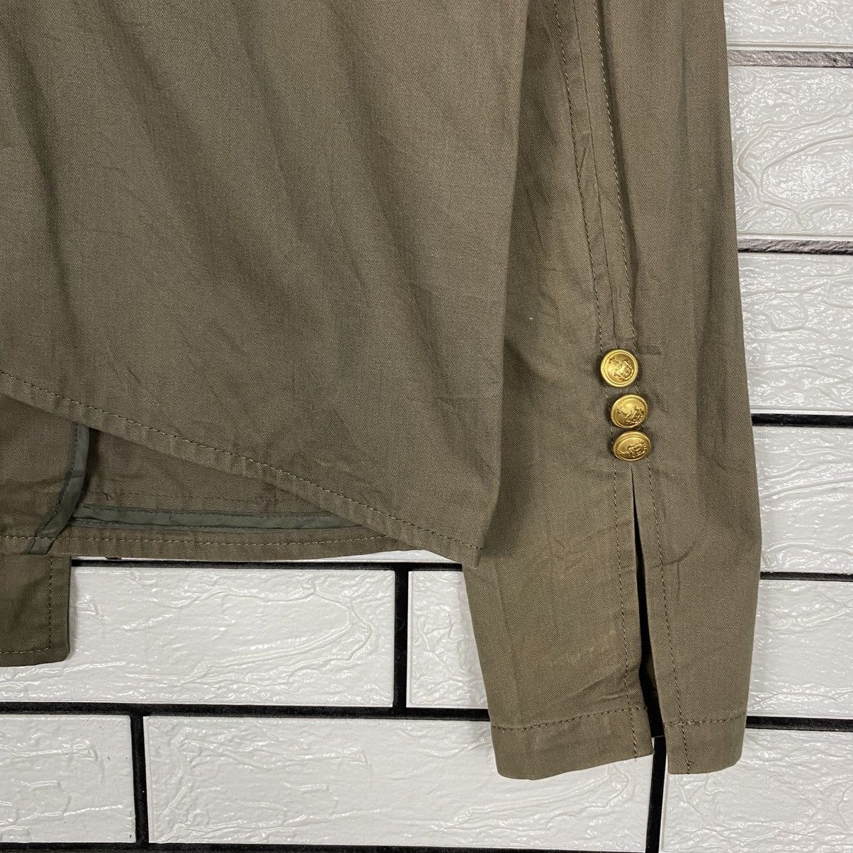 Japanese Brand 📌Cropped Chore Military Jacket As Venus Issey Miyake Size US S / EU 44-46 / 1 - 12 Thumbnail