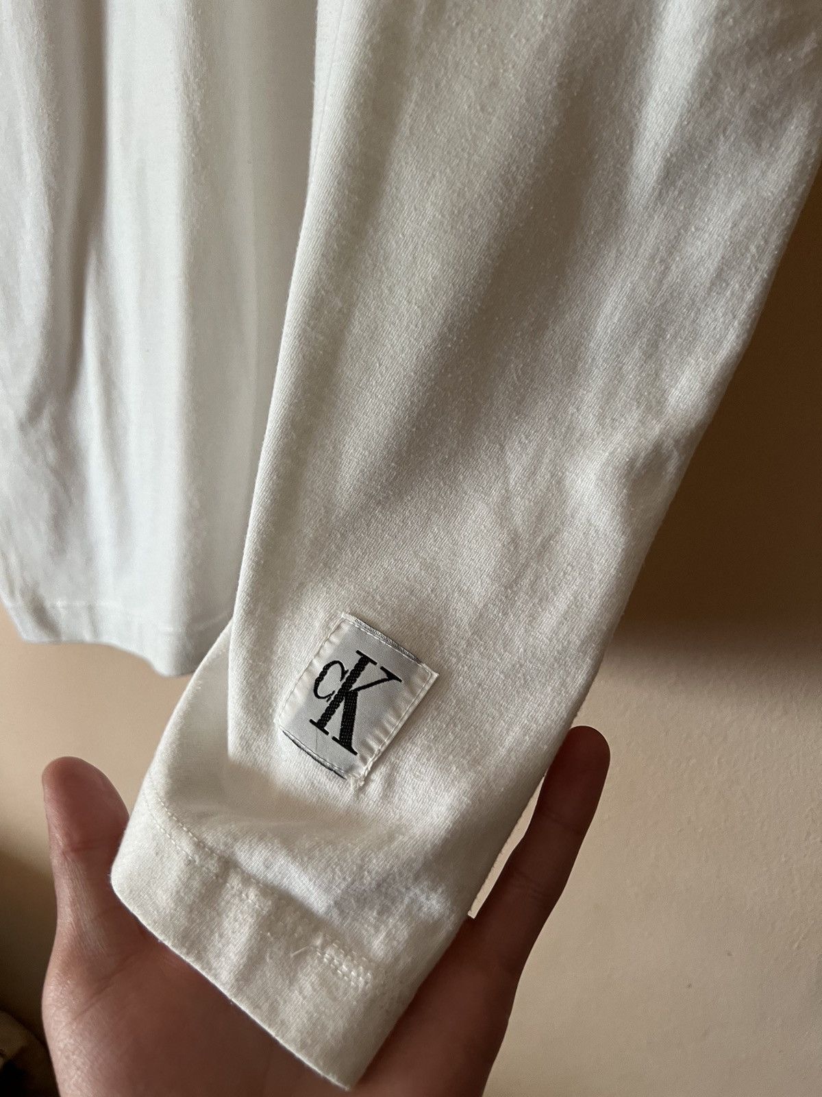 Calvin Klein × Vintage Calvin Klein MADE IN USA Boxy Vintage Avantgarde tee t shirt Size US M / EU 48-50 / 2 - 6 Thumbnail