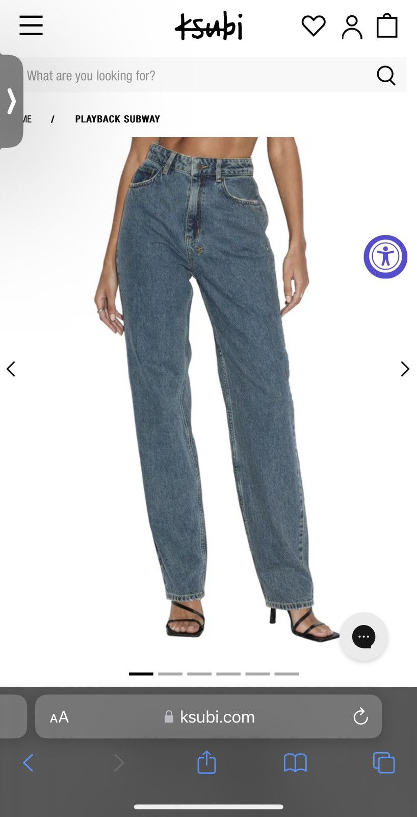Ksubi Ksubi Playback Subway Jeans Size 24" / US 00 / IT 34 - 5 Thumbnail