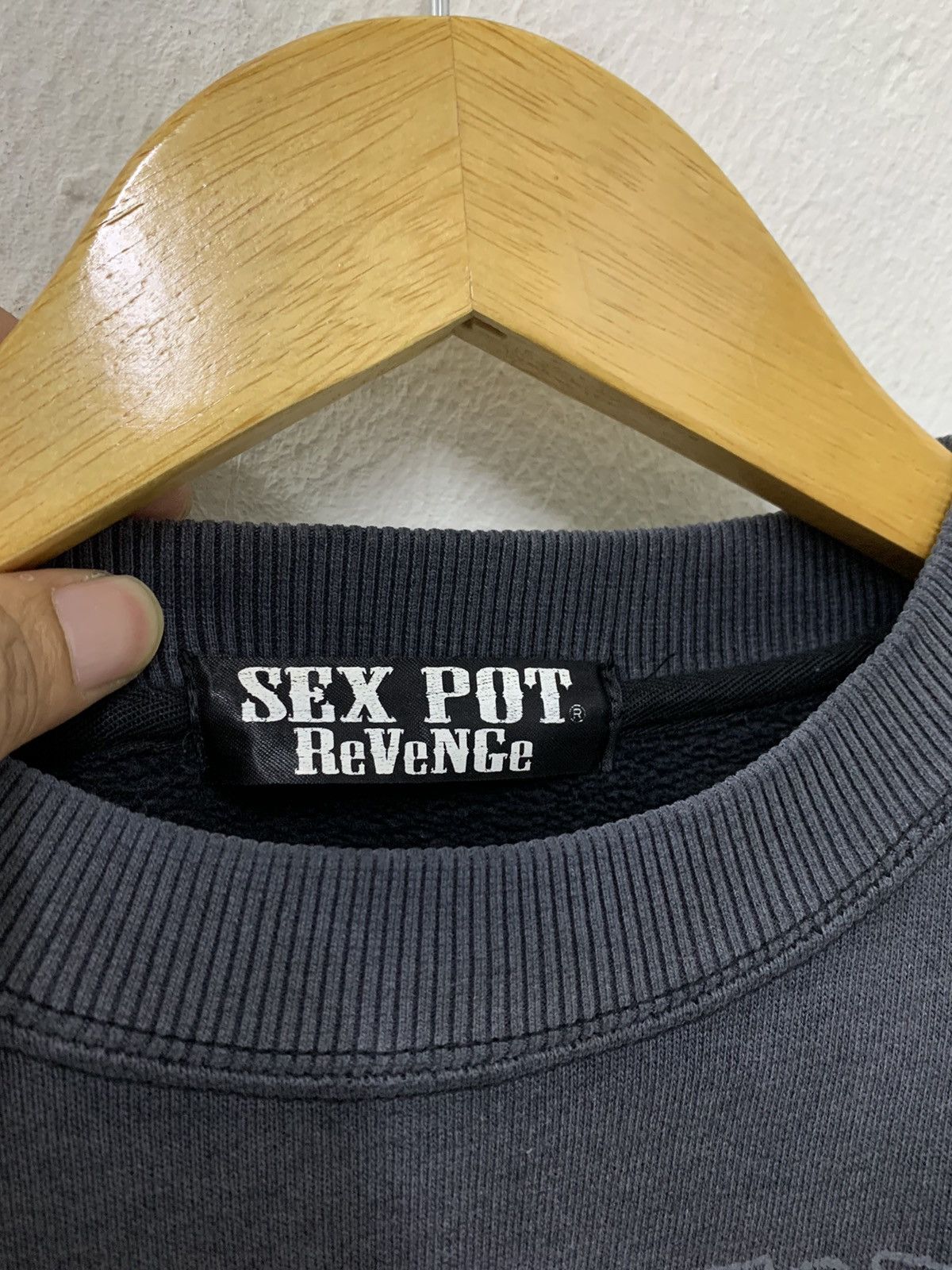 Japanese Brand Sex Pot Revenge Dead Of Horror Faded Sweatshirt Size US S / EU 44-46 / 1 - 6 Thumbnail