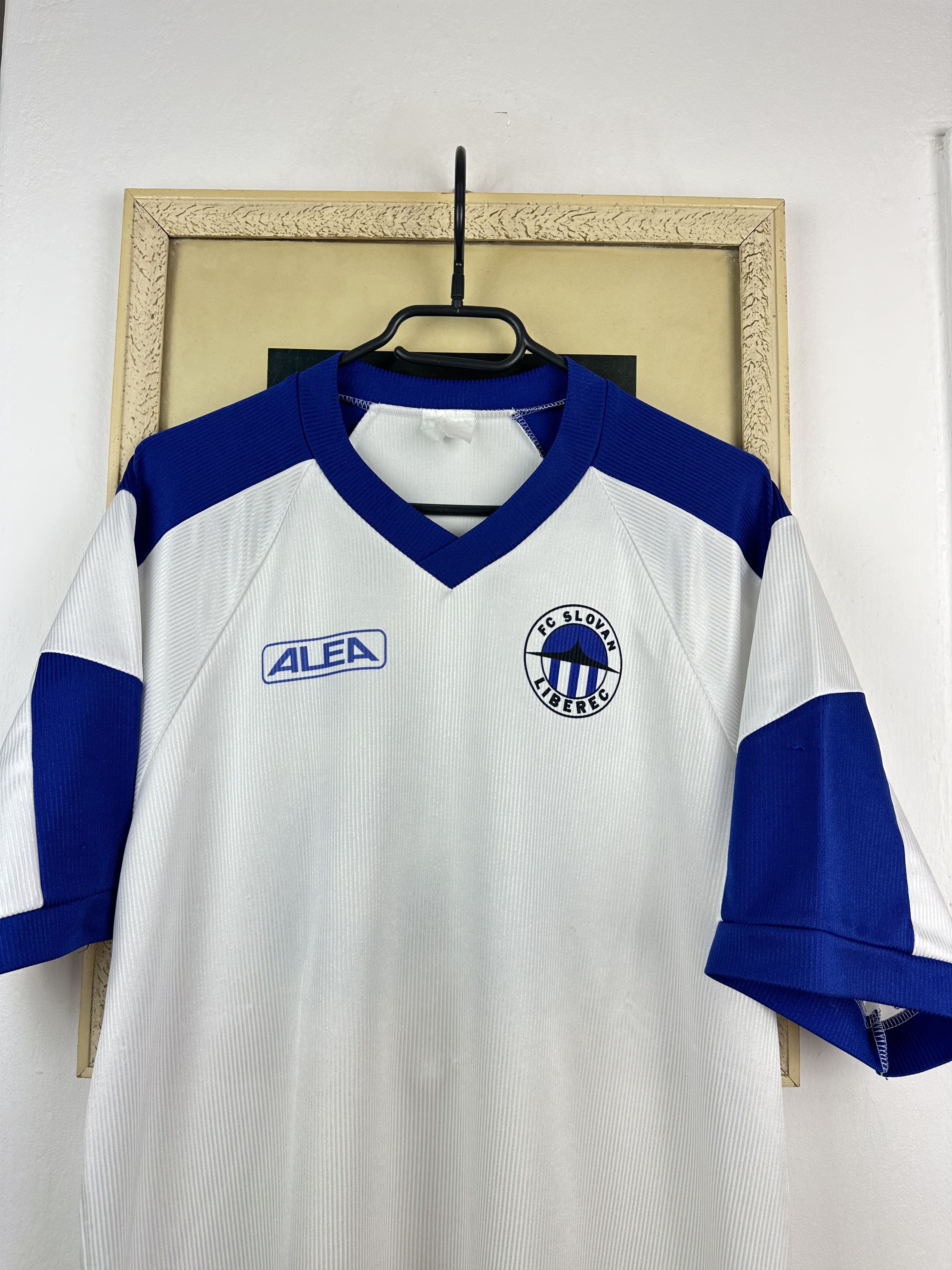 Vintage Vintage FC Slovan Liberec football shirt Match Worn #15 Rare Size US L / EU 52-54 / 3 - 2 Thumbnail