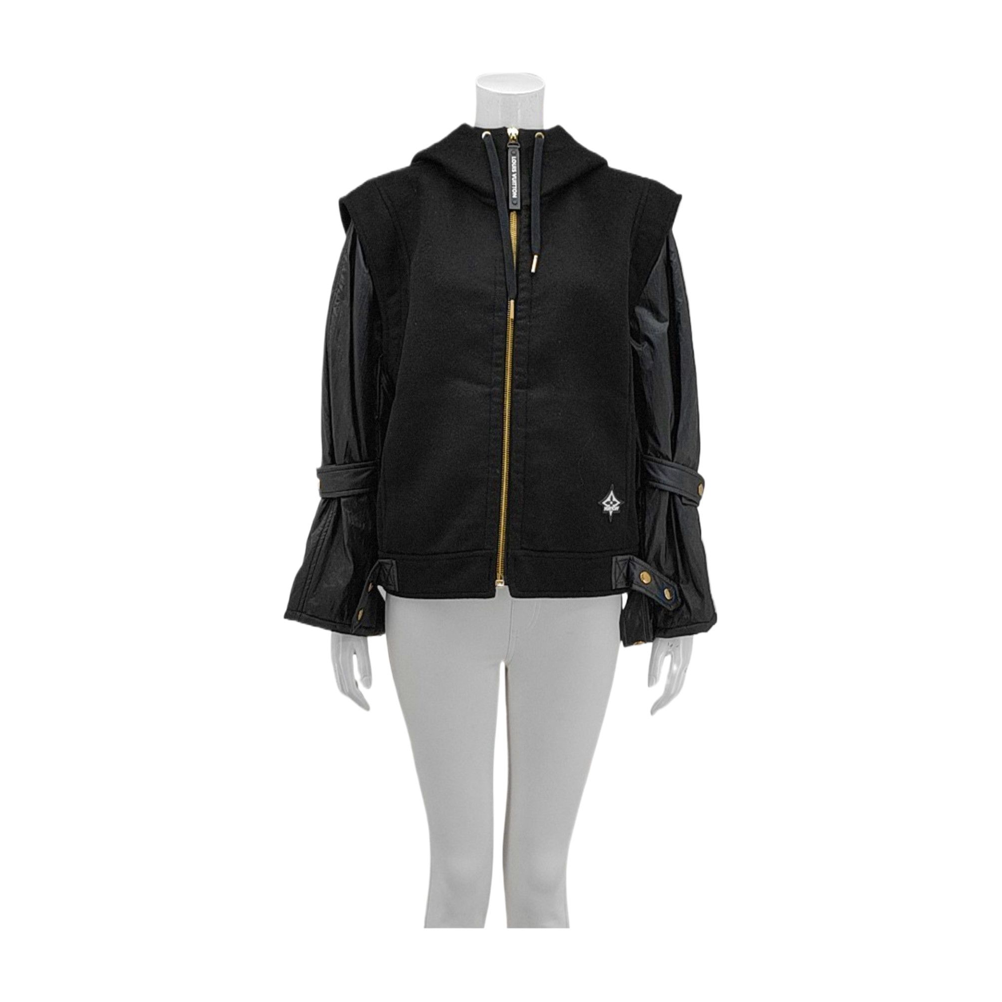 Louis Vuitton Louis Vuitton Wool Blend Hoodie Jacket Size 36 Size XS / US 0-2 / IT 36-38 - 1 Thumbnail