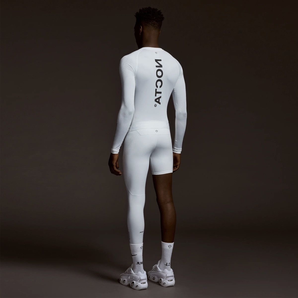 Drake × NOCTA × Nike Nocta x Nike - White Men's SingleLeg Basketball Tight size M Size US 30 / EU 46 - 3 Thumbnail