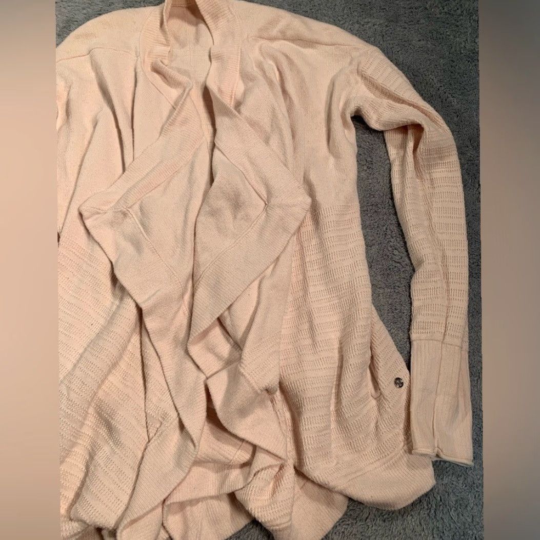 Lululemon Lululemon Athletica Cardigan Light Pink S Women Regular Pink Cardigan Women Ladies 2020s Size S / US 4 / IT 40 - 3 Thumbnail