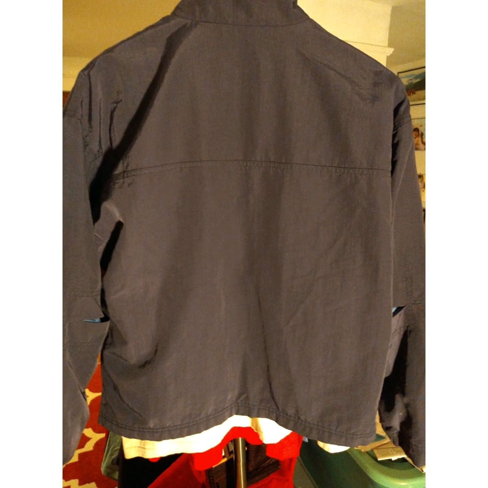 Reebok VINTAGE Reebok All Purpose Sports Jacket Nylon Windbreaker Zipper Blue S Unisex Adults 90s Fleece-lined Clothing Size US S / EU 44-46 / 1 - 3 Thumbnail