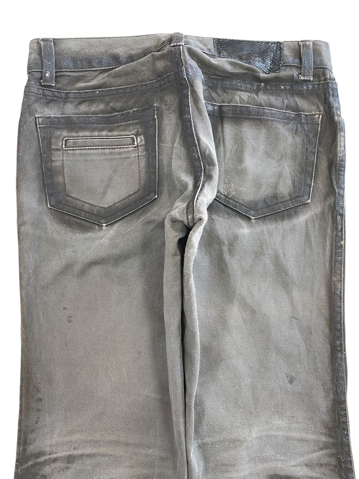 Japanese Brand Japanese Brand Whiskered High Waist Flare Style Jeans Size US 30 / EU 46 - 4 Thumbnail